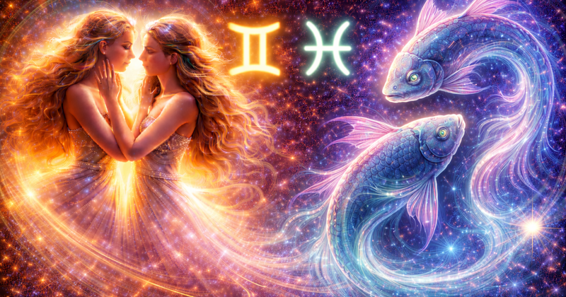 <p>When Gemini and Pisces come together, the connection is imaginative, fluid, and emotionally nuanced. Gemini thrives on ideas, communication, and exploration, while Pisces thrives on intuition, empathy, and creativity. One seeks intellectual stimulation and variety, the other seeks emotional depth and understanding. Together, they form a bond that can be magical, inspiring, and full of shared growth — but it also requires patience and mutual awareness.</p><p>Pisces is ruled by <strong>Neptune</strong>, the planet of dreams, intuition, and compassion, while Gemini is ruled by <strong>Mercury</strong>, symbolizing intellect, communication, and adaptability. This pairing blends mental curiosity with emotional depth, allowing each partner to explore worlds the other may not naturally inhabit.</p><p>So what happens when quick-witted Gemini meets sensitive, imaginative Pisces? Let’s explore love, communication, intimacy, trust, and long-term potential in this unique pairing.</p><h3>Gemini–Pisces Compatibility: Overall Dynamic</h3><p>Gemini and Pisces approach life from very different perspectives. Gemini thrives on intellectual engagement, social connection, and adaptability, while Pisces navigates life through emotion, intuition, and empathy.</p><p><strong>Why this connection works:</strong></p><ul><li>Gemini brings curiosity, flexibility, and wit</li><li>Pisces brings sensitivity, intuition, and creativity</li><li>Both value imagination and exploring possibilities</li><li>Opportunity for mutual growth and learning</li></ul><p><strong>Potential friction points:</strong></p><ul><li>Gemini may feel overwhelmed by Pisces’s emotional intensity</li><li>Pisces may feel neglected by Gemini’s scattered attention</li><li>Differences in pace and priorities can create misunderstandings</li></ul><p>With respect, patience, and curiosity, this pairing can be both inspiring and nurturing.</p><h3>Gemini and Pisces Love Compatibility</h3><p>Love between Gemini and Pisces is dreamy, playful, and intellectually stimulating.</p><p>Pisces expresses love through empathy, emotional depth, and creative expression. Gemini expresses love through communication, curiosity, and playful engagement. Together, they can create a partnership that blends imagination with wit and intuition with intellect.</p><p><strong>What draws them together:</strong></p><ul><li>Pisces admires Gemini’s cleverness and adaptability</li><li>Gemini is inspired by Pisces’s empathy, creativity, and emotional depth</li><li>Shared curiosity about life, ideas, and experiences</li><li>Playful and imaginative connection that feels alive</li></ul><p><strong>Love challenges:</strong></p><ul><li>Gemini may struggle with Pisces’s emotional intensity</li><li>Pisces may feel Gemini is too detached or inconsistent</li><li>Miscommunication may arise if emotional needs aren’t expressed clearly</li></ul><p>When both partners nurture understanding, emotional awareness, and curiosity, love becomes rewarding and transformative.</p><h3>Gemini–Pisces Relationship Dynamics</h3><p>This pairing thrives when both partners respect each other’s approach to life and embrace differences.</p><p>Gemini enjoys freedom, intellectual exploration, and variety. Pisces enjoys emotional connection, imagination, and sensitivity. Tension can arise when Gemini’s curiosity feels restless or Pisces’s depth feels overwhelming.</p><p><strong>Healthy dynamics include:</strong></p><ul><li>Encouraging personal growth and shared experiences</li><li>Balancing freedom with emotional attention</li><li>Celebrating imagination, creativity, and mental stimulation</li><li>Using challenges as opportunities to understand and complement each other</li></ul><p>When both partners practice patience, empathy, and adaptability, the relationship flows naturally and meaningfully.</p><h3>Gemini and Pisces Sexual Compatibility</h3><p>Intimacy between Gemini and Pisces combines curiosity, creativity, and emotional connection.</p><p>Pisces brings sensitivity, intuition, and emotional depth. Gemini brings adaptability, wit, and curiosity. Together, the sexual connection can be playful, tender, and deeply stimulating when both partners communicate and experiment.</p><p><strong>Why intimacy works:</strong></p><ul><li>Emotional and mental connection enhances physical attraction</li><li>Playfulness and creativity keep desire alive</li><li>Mutual appreciation for imagination, fantasy, and exploration</li><li>Opportunities for emotional and intellectual growth through intimacy</li></ul><p>Clear communication and patience are key to sustaining desire and closeness.</p><h3>Gemini–Pisces Communication Style</h3><p>Communication is a blend of intellect and emotion in this pairing.</p><p>Gemini thrives on ideas, playful banter, and versatility, while Pisces communicates with empathy, intuition, and creativity. Together, conversations can be inspiring, imaginative, and emotionally rich.</p><p><strong>Communication strengths:</strong></p><ul><li>Stimulating and creative discussions</li><li>Emotional empathy complements mental curiosity</li><li>Shared imagination strengthens connection</li></ul><p><strong>Potential challenges:</strong></p><ul><li>Gemini’s directness may unintentionally hurt Pisces</li><li>Pisces’s sensitivity may feel stifling to Gemini at times</li><li>Misalignment in pace or focus can create friction</li></ul><p>By practicing listening, empathy, and patience, communication becomes a bridge that strengthens both emotional and intellectual connection.</p><h3>Trust and Emotional Security Between Gemini and Pisces</h3><p>Trust develops when both partners respect each other’s needs and boundaries.</p><p>Pisces values emotional consistency, empathy, and sensitivity. Gemini values intellectual honesty, freedom, and curiosity. Emotional security grows when both partners balance independence with attentiveness and maintain open communication.</p><p><strong>Trust grows when:</strong></p><ul><li>Gemini respects Pisces’s emotional depth and sensitivity</li><li>Pisces allows Gemini freedom and curiosity without judgment</li><li>Open, honest, and consistent communication is maintained</li><li>Mutual appreciation for creativity, imagination, and individuality is present</li></ul><p>With effort, trust becomes strong, supportive, and emotionally enriching.</p><h3>Gemini and Pisces Marriage Compatibility</h3><p>Marriage between Gemini and Pisces requires patience, understanding, and balance.</p><p>Pisces seeks emotional closeness, creativity, and long-term security. Gemini seeks variety, intellectual stimulation, and adaptability. Together, they can build a marriage full of shared dreams, curiosity, and learning, provided both respect each other’s approach.</p><p><strong>This marriage thrives when:</strong></p><ul><li>Emotional needs are balanced with freedom and curiosity</li><li>Intellectual and imaginative engagement is nurtured</li><li>Challenges are approached with empathy, patience, and openness</li><li>Respect for individuality and shared vision is maintained</li></ul><p>With care, this marriage becomes a partnership of growth, imagination, and emotional richness.</p><h3>Gemini and Pisces Compatibility Percentage</h3><p><strong>Overall compatibility: 65%</strong></p><p>This relationship improves when both partners:</p><ul><li>Respect differences in emotional expression and communication</li><li>Communicate openly and consistently</li><li>Balance curiosity with emotional attention</li><li>Embrace imagination, creativity, and mutual learning</li></ul><h3>Can Gemini and Pisces Really Make It Work?</h3><p>Yes — with understanding, patience, and adaptability.</p><p>When Gemini appreciates Pisces’s emotional depth and Pisces embraces Gemini’s curiosity and versatility, this pairing can transform into a deeply imaginative, intellectually stimulating, and emotionally rewarding relationship.</p><h3>Final Thoughts on Gemini and Pisces Compatibility</h3><p>Gemini and Pisces compatibility is a dance of intellect and emotion, curiosity and intuition. Together, they can create a connection full of imagination, exploration, playfulness, and emotional depth.</p><p>When air meets water with patience, understanding, and mutual curiosity, this relationship becomes a unique, enriching, and inspiring bond.</p><p>Learn more about Pisces Love and Gemini Love and Relationships here: <a href="https://astroscope.net/en/horoscope/pisces/love"><strong style="text-decoration: underline;">Pisces Love Horoscope</strong></a> and <a href="https://astroscope.net/en/horoscope/gemini/love"><strong style="text-decoration: underline;">Gemini Love Horoscope</strong></a>.</p>