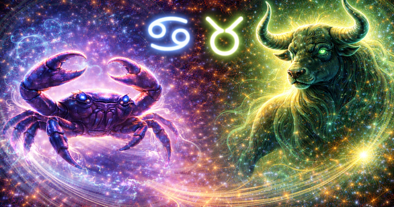<p>When Cancer and Taurus come together, the relationship exudes warmth, security, and comfort. Taurus seeks consistency, stability, and tangible expressions of love, while Cancer thrives on emotional depth, intuition, and caring. One wants to build a solid foundation; the other wants to create a home full of love and emotional connection.</p><p>Ruled by <strong>Venus</strong>, Taurus values loyalty, patience, and material security. Cancer, ruled by the <strong>Moon</strong>, brings empathy, sensitivity, and emotional awareness. Together, they form a partnership where practicality meets emotional richness, creating a safe, supportive, and deeply rewarding bond.</p><h3>Cancer–Taurus Compatibility: Overall Dynamic</h3><p>Taurus and Cancer move at complementary rhythms that enhance each other’s strengths.</p><p><strong>What draws them together:</strong></p><ul><li>Taurus offers stability, reliability, and groundedness</li><li>Cancer contributes emotional insight, care, and intuition</li><li>Both value trust, loyalty, and long-term connection</li><li>Physical and emotional chemistry is strong and harmonious</li></ul><p><strong>Potential challenges:</strong></p><ul><li>Taurus may become overly stubborn or resistant to change</li><li>Cancer may retreat emotionally or become overly sensitive</li><li>Differences in pace or approach can create tension</li></ul><p>When both honor each other’s natural tendencies, the relationship feels effortless, secure, and nurturing.</p><h3>Cancer and Taurus Love Compatibility</h3><p>Love between Cancer and Taurus is steady, loyal, and emotionally fulfilling.</p><p>Taurus demonstrates affection through tangible actions, consistency, and devotion, while Cancer shows love through care, attentiveness, and emotional connection.</p><p><strong>Why they fall for each other:</strong></p><ul><li>Taurus admires Cancer’s sensitivity, loyalty, and nurturing nature</li><li>Cancer appreciates Taurus’s steadfastness, dependability, and security</li><li>Both value stability, trust, and emotional closeness</li><li>The connection feels deeply supportive and comforting</li></ul><p><strong>Love challenges:</strong></p><ul><li>Taurus may struggle with Cancer’s moodiness or emotional fluctuations</li><li>Cancer may feel frustrated by Taurus’s resistance to change</li><li>Misunderstandings can arise if patience and empathy are lacking</li></ul><p>With care, trust, and clear communication, love becomes stable, tender, and long-lasting.</p><h3>Relationship Dynamics</h3><p>This pairing flourishes when cooperation, respect, and shared values are prioritized.</p><p><strong>Healthy dynamics include:</strong></p><ul><li>Supporting each other’s emotional and practical needs</li><li>Combining structure and predictability with warmth and intuition</li><li>Resolving conflicts with empathy and compromise</li><li>Encouraging mutual growth and understanding</li></ul><p>Taurus provides grounding, while Cancer provides emotional depth. Together, they create a balanced, harmonious relationship.</p><h3>Sexual Compatibility</h3><p>Physical intimacy between Cancer and Taurus is passionate, tender, and deeply connected.</p><p>Taurus values sensuality, stability, and closeness, while Cancer prioritizes emotional resonance, care, and nurturing during intimate moments.</p><p><strong>Why intimacy works:</strong></p><ul><li>Taurus’s grounded presence creates security for Cancer</li><li>Cancer’s sensitivity adds emotional depth and creativity</li><li>Mutual care and attention make sexual connection fulfilling</li><li>Emotional and physical needs are harmoniously balanced</li></ul><p>When both focus on emotional presence and mutual satisfaction, intimacy strengthens their bond.</p><h3>Communication Style</h3><p>Effective communication is calm, clear, and empathetic.</p><p>Taurus prefers practical and steady discussions, while Cancer expresses through emotions, intuition, and subtle cues.</p><p><strong>What works well:</strong></p><ul><li>Patiently listening and validating feelings</li><li>Expressing needs clearly and thoughtfully</li><li>Combining practicality with emotional understanding</li></ul><p><strong>What causes tension:</strong></p><ul><li>Taurus appearing rigid or overly methodical</li><li>Cancer retreating or over-analyzing emotions</li><li>Misinterpretation of intentions due to differences in communication style</li></ul><p>Open, empathetic dialogue ensures understanding and reinforces emotional closeness.</p><h3>Trust and Emotional Security</h3><p>Trust comes naturally in this pairing but requires mutual attention.</p><p>Taurus provides consistency and reliability, reassuring Cancer and fostering emotional intimacy. Cancer’s care and empathy allow Taurus to connect on a deeper level.</p><p><strong>Trust is strongest when:</strong></p><ul><li>Promises are honored and intentions match actions</li><li>Emotional transparency is maintained</li><li>Independence and closeness are balanced</li><li>Mutual respect and loyalty are consistent</li></ul><p>Practicing honesty, reassurance, and patience ensures the relationship remains secure and resilient.</p><h3>Marriage Potential</h3><p>Marriage between Cancer and Taurus is highly compatible, offering stability, security, and long-term happiness.</p><p><strong>This union thrives when:</strong></p><ul><li>Partners appreciate and respect each other’s strengths</li><li>Emotional needs and practical considerations are balanced</li><li>Shared goals and values are prioritized</li><li>Flexibility and compromise guide conflict resolution</li></ul><p>Taurus provides structure, while Cancer nurtures the emotional foundation. Together, they create a loving, enduring partnership built on trust, loyalty, and mutual support.</p><h3>Cancer and Taurus Compatibility Percentage</h3><p><strong>Overall compatibility: 85–90%</strong></p><p>This relationship strengthens when both partners:</p><ul><li>Practice patience, empathy, and understanding</li><li>Balance practical stability with emotional depth</li><li>Respect each other’s individuality while fostering closeness</li><li>Embrace differences as opportunities for growth</li></ul><h3>Can Cancer and Taurus Make It Work?</h3><p>Absolutely — this is one of the most naturally harmonious pairings in the zodiac.</p><p>When Taurus offers steadiness and security, and Cancer provides emotional care and nurturing, the bond becomes strong, balanced, and deeply fulfilling. Respecting differences, supporting each other’s needs, and combining practical grounding with emotional richness ensures lasting happiness.</p><h3>Final Thoughts on Cancer and Taurus Compatibility</h3><p>Cancer and Taurus compatibility is a beautiful blend of emotional depth and grounded stability. Together, they create a relationship that is safe, nurturing, and enduring.</p><p>When earth meets water, patience meets intuition, and loyalty meets care, this connection becomes one of the most secure, loving, and heartwarming combinations in the zodiac.</p><p>Learn more about <a href="https://astroscope.net/en/horoscope/taurus/love"><strong style="text-decoration: underline;">Taurus</strong></a><strong> </strong>and<strong> </strong><a href="https://astroscope.net/en/horoscope/cancer/love"><strong style="text-decoration: underline;">Cancer</strong></a><strong> </strong>Love and Relationships.</p>