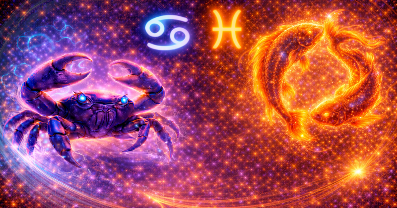 <p>When Cancer and Pisces come together, the connection feels intuitive, emotional, and almost otherworldly. This is a pairing built on empathy, sensitivity, and an unspoken understanding that goes far beyond words. Both signs are water signs, deeply emotional and guided by feelings rather than logic.</p><p>Cancer seeks emotional security, nurturing, and a sense of home. Pisces seeks spiritual connection, compassion, and emotional unity. Together, they create a bond that feels gentle, protective, and profoundly intimate — a relationship where both partners feel seen, understood, and emotionally safe.</p><p>Ruled by the Moon, Cancer embodies emotional depth, memory, and care. Pisces, ruled by Neptune (and traditionally Jupiter), represents dreams, intuition, and unconditional love. Their union blends emotional grounding with spiritual imagination, creating a relationship that feels both comforting and transcendent.</p><h3>Cancer and Pisces: Overall Compatibility Energy</h3><p>Cancer and Pisces operate on similar emotional wavelengths. They instinctively understand each other’s moods, fears, and needs, often without having to explain them. This creates a strong emotional foundation from the very beginning.</p><p>Strengths of this pairing include:</p><ul><li>deep emotional empathy</li><li>natural compassion and kindness</li><li>shared sensitivity and intuition</li><li>strong emotional loyalty</li></ul><p>Potential challenges:</p><ul><li>emotional overwhelm if boundaries are unclear</li><li>avoidance of conflict</li><li>tendency to escape problems instead of addressing them</li></ul><p>When balanced, this relationship feels nurturing and healing. When unbalanced, emotions can become overwhelming or confusing. Emotional clarity and gentle honesty are key to long-term harmony.</p><h3>Love Between Cancer and Pisces</h3><p>Love between Cancer and Pisces is tender, romantic, and deeply emotional. This is the kind of love that grows quietly but powerfully, rooted in care rather than drama.</p><p>Cancer expresses love through protection, consistency, and emotional presence. Pisces expresses love through devotion, empathy, and unconditional acceptance. Together, they create a bond that feels emotionally nourishing and spiritually meaningful.</p><p>Why their love works so well:</p><ul><li>Cancer feels emotionally understood by Pisces</li><li>Pisces feels emotionally protected by Cancer</li><li>both value emotional intimacy over surface attraction</li><li>love feels safe, gentle, and deeply sincere</li></ul><p>Challenges in love may arise if:</p><ul><li>Cancer becomes emotionally possessive</li><li>Pisces avoids confrontation or reality</li><li>both retreat instead of communicating</li></ul><p>When both partners practice emotional honesty and grounding, their love becomes one of the most emotionally fulfilling connections in the zodiac.</p><h3>Relationship Dynamics of Cancer and Pisces</h3><p>The relationship dynamic between Cancer and Pisces is soft, cooperative, and emotionally rich. Both signs prefer harmony over conflict and emotional connection over control.</p><p>Healthy dynamics include:</p><ul><li>mutual emotional support</li><li>shared nurturing roles</li><li>emotional intuition guiding decisions</li><li>willingness to sacrifice for each other</li></ul><p>However, because both signs are highly sensitive, they must be careful not to lose themselves in each other or avoid practical responsibilities.</p><p>Cancer provides structure, emotional safety, and grounding. Pisces brings imagination, compassion, and emotional openness. Together, they balance realism with dreams — as long as responsibilities are not ignored.</p><h3>Sexual Compatibility of Cancer and Pisces</h3><p>Sexual intimacy between Cancer and Pisces is deeply emotional, romantic, and soulful. Physical connection is never just physical — it is an extension of emotional and spiritual bonding.</p><p>Cancer seeks tenderness, trust, and emotional closeness. Pisces seeks emotional merging, fantasy, and vulnerability. Together, they create a sexual relationship that is affectionate, intuitive, and deeply connective.</p><p>What makes intimacy powerful:</p><ul><li>strong emotional trust</li><li>natural sensitivity to each other’s needs</li><li>romantic and imaginative energy</li><li>emotional presence during intimacy</li></ul><p>Challenges may arise if:</p><ul><li>Pisces escapes emotionally instead of communicating</li><li>Cancer needs more reassurance than Pisces provides</li></ul><p>When both stay emotionally present and honest, intimacy becomes a healing and bonding experience.</p><h3>Communication Style of Cancer and Pisces</h3><p>Communication between Cancer and Pisces is intuitive but not always clear. Both rely heavily on feelings, which can sometimes lead to assumptions rather than direct conversations.</p><p>Strengths in communication:</p><ul><li>emotional understanding</li><li>empathy during difficult conversations</li><li>shared emotional language</li></ul><p>Possible issues:</p><ul><li>avoiding direct confrontation</li><li>expecting the other to “just know”</li><li>emotional withdrawal during conflict</li></ul><p>Clear, gentle communication strengthens this bond. When feelings are expressed openly rather than silently absorbed, misunderstandings fade quickly.</p><h3>Trust and Emotional Security</h3><p>Trust between Cancer and Pisces is naturally strong but emotionally fragile. Both signs are loyal and deeply caring, but also highly sensitive to emotional shifts.</p><p>Trust grows when:</p><ul><li>Cancer feels emotionally prioritized</li><li>Pisces feels emotionally accepted</li><li>reassurance is given freely</li><li>honesty is practiced gently</li></ul><p>Emotional security is essential for both. When trust is nurtured, this relationship becomes deeply loyal and emotionally resilient.</p><h3>Marriage and Long-Term Potential</h3><p>Marriage between Cancer and Pisces has very high long-term potential. This pairing naturally supports emotional bonding, family life, and shared emotional goals.</p><p>Strengths in marriage include:</p><ul><li>emotional devotion</li><li>shared nurturing instincts</li><li>deep loyalty</li><li>strong emotional partnership</li></ul><p>Potential challenges include:</p><ul><li>emotional dependency</li><li>financial or practical avoidance</li><li>difficulty setting boundaries</li></ul><p>When both partners stay emotionally grounded and take responsibility together, this marriage can be deeply loving, supportive, and enduring.</p><h3>Cancer and Pisces Compatibility Percentage</h3><p><strong>Overall compatibility: 88–92%</strong></p><p>This is one of the most naturally harmonious emotional pairings in the zodiac, especially when emotional honesty and practical balance are maintained.</p><h3>Can Cancer and Pisces Make It Work?</h3><p>Absolutely. Cancer and Pisces are naturally drawn to each other emotionally and intuitively. Their connection feels gentle, healing, and deeply personal.</p><p>They succeed by:</p><ul><li>communicating openly</li><li>staying emotionally grounded</li><li>balancing dreams with reality</li></ul><p>When both partners support each other without losing themselves, the relationship becomes emotionally rich and long-lasting.</p><h3>Final Thoughts on Cancer and Pisces Compatibility</h3><p>Cancer and Pisces compatibility is a beautiful blend of emotion, empathy, and soul-level connection. This relationship thrives on kindness, understanding, and emotional depth.</p><p>When Cancer offers stability and protection, and Pisces offers compassion and emotional openness, the bond becomes nurturing, romantic, and deeply fulfilling. This is a relationship capable of profound emotional intimacy, long-term devotion, and genuine spiritual connection.</p><p>Learn more about <a href="https://astroscope.net/en/horoscope/cancer/love"><strong style="text-decoration: underline;">Cancer</strong></a> and <a href="https://astroscope.net/en/horoscope/pisces/love"><strong style="text-decoration: underline;">Pisces</strong></a> Love and Relationships Horoscope.</p>