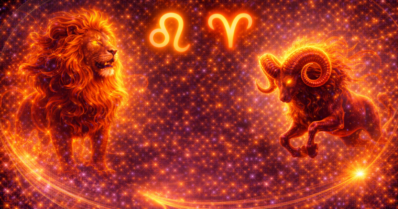 <p>When Leo and Aries come together, the connection is immediate, powerful, and impossible to ignore. Both are fire signs, driven by passion, confidence, and a strong sense of self, yet they express their energy in distinct ways. Aries moves through life with bold action and fearless initiative, while Leo leads with warmth, charisma, and natural authority. One thrives on conquest, the other on recognition — and together, they create a dynamic bond fueled by excitement and mutual fascination.</p><p>Aries is ruled by Mars, the planet of drive, courage, and instinct. Leo is ruled by the Sun, symbolizing vitality, creativity, and self-expression. This planetary combination creates a relationship filled with momentum, enthusiasm, and a shared desire to live boldly and authentically.</p><h3>Leo–Aries Compatibility: Overall Dynamic</h3><p>The Leo–Aries relationship is energetic, fast-paced, and highly motivating. Both signs are natural leaders who enjoy taking initiative, setting goals, and inspiring others. When they learn to respect each other’s independence, they become a powerful team that pushes boundaries and celebrates success together.</p><p>What strengthens this connection:</p><ul><li>Aries brings action, courage, and momentum</li><li>Leo offers loyalty, confidence, and emotional warmth</li><li>Shared enthusiasm for life, adventure, and achievement</li><li>Strong physical and emotional attraction</li></ul><p>Where challenges may arise:</p><ul><li>Competition for control or attention</li><li>Ego clashes when neither wants to step back</li><li>Impulsiveness meeting pride</li></ul><p>When mutual respect guides the relationship, these challenges become sources of growth rather than conflict.</p><h3>Love Compatibility Between Leo and Aries</h3><p>Love between Leo and Aries is bold, passionate, and full of excitement. Aries loves openly and intensely, diving headfirst into romance. Leo responds with devotion, generosity, and dramatic expressions of affection. Together, they create a love story that feels vibrant, empowering, and emotionally rewarding.</p><p>Why they fall for each other:</p><ul><li>Mutual admiration and strong attraction</li><li>Shared confidence and emotional bravery</li><li>A natural spark that keeps passion alive</li><li>Feeling seen, desired, and appreciated</li></ul><p>Potential love challenges include quick tempers, stubborn reactions, and moments where pride overrides empathy. When humor, patience, and appreciation take the lead, love becomes deeply fulfilling and inspiring for both.</p><h3>Relationship Dynamics</h3><p>Leo and Aries thrive when the relationship is built on equality, encouragement, and shared leadership. They do best when decisions are made together and individual strengths are celebrated rather than challenged.</p><p>Healthy dynamics include:</p><ul><li>Supporting each other’s ambitions and creativity</li><li>Allowing space for independence</li><li>Open recognition of each other’s efforts</li><li>Turning challenges into shared victories</li></ul><p>Tension can surface if one partner feels ignored or overshadowed. Balance comes from cooperation, reassurance, and remembering that success is greater when shared.</p><h3>Sexual Compatibility</h3><p>Intimacy between Leo and Aries is fiery, playful, and magnetic. Aries brings raw passion and spontaneity, while Leo adds confidence, sensuality, and expressive energy.</p><p>Why their sexual connection works:</p><ul><li>Strong mutual desire and attraction</li><li>Enthusiasm and emotional presence</li><li>Confidence that fuels chemistry</li><li>A shared love for excitement and novelty</li></ul><p>When both feel admired and engaged, intimacy remains passionate, adventurous, and far from routine.</p><h3>Communication Style</h3><p>Communication between Leo and Aries is expressive, direct, and full of energy. Aries speaks quickly and honestly, while Leo adds emotion, creativity, and dramatic flair. Conversations are lively and often motivating when both feel heard.</p><p>Possible communication challenges:</p><ul><li>Talking over each other</li><li>Impatience during disagreements</li><li>Ego-driven reactions</li></ul><p>When listening balances expression, communication becomes a source of strength that deepens trust and understanding.</p><h3>Trust and Emotional Security</h3><p>Trust grows when both partners feel respected and valued. Aries needs honesty and freedom, while Leo seeks loyalty and appreciation. Their bond strengthens when promises are kept, admiration is consistent, and individuality is honored.</p><p>Trust is reinforced through:</p><ul><li>Matching actions with words</li><li>Emotional transparency</li><li>Respect for independence</li><li>Genuine recognition and support</li></ul><p>When trust is secure, this relationship becomes both passionate and reliable.</p><h3>Marriage and Long-Term Potential</h3><p>Marriage between Leo and Aries can be exciting, motivating, and deeply rewarding when both partners commit to teamwork over ego. This union thrives on shared goals, emotional openness, loyalty, and celebration of individuality.</p><p>Leo brings stability through devotion and emotional warmth, while Aries provides momentum and courage. Together, they can build a long-term partnership filled with ambition, adventure, and lasting passion.</p><h3>Leo and Aries Compatibility Percentage</h3><p>Overall compatibility: <strong>80%</strong></p><p>This connection flourishes when both partners respect each other’s leadership, celebrate achievements together, and approach challenges as a united front.</p><h3>Can Leo and Aries Make It Work?</h3><p>Yes — very successfully.</p><p>When Aries channels intensity with awareness and Leo transforms pride into encouragement, this pairing becomes a powerful, passionate, and enduring partnership built on admiration, trust, and shared excitement.</p><h3>Final Thoughts on Leo and Aries Compatibility</h3><p>Leo and Aries compatibility is a bold fusion of passion, confidence, and vitality. This is a relationship that commands attention and thrives on energy, courage, and mutual respect. When fire meets fire with appreciation instead of competition, the result is a connection that feels unstoppable — vibrant, empowering, and full of life.</p><p>Learn more about <a href="https://astroscope.net/en/horoscope/aries/love"><strong style="text-decoration: underline;">Aries Love Forecast</strong></a> and <a href="https://astroscope.net/en/horoscope/leo/love"><strong style="text-decoration: underline;">Leo Love Horoscope</strong></a>.</p>