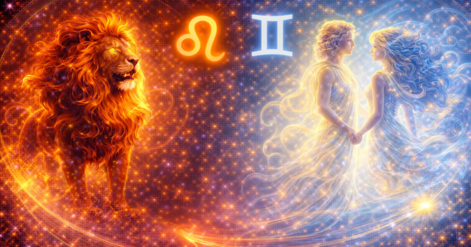 <p>When Leo and Gemini come together, their connection is lively, dynamic, and impossible to ignore. Gemini brings curiosity, playfulness, and quick mental agility, while Leo contributes warmth, boldness, and a radiant desire to shine. One thrives on ideas, conversation, and versatility, the other craves attention, admiration, and expressive self-confidence. Together, they create a relationship full of energy, creativity, and endless excitement.</p><p>Leo is ruled by the Sun, representing confidence, vitality, and charisma. Gemini is ruled by Mercury, symbolizing intellect, communication, and adaptability. When fire meets air, the result is a stimulating and ever-evolving partnership that challenges both to grow, inspire, and bring out the best in each other.</p><p>So what truly happens when clever Gemini pairs with regal Leo? Let’s explore love, communication, intimacy, trust, and long-term potential in this fiery yet playful pairing.</p><h3>Gemini and Leo: The Overall Dynamic</h3><p>Gemini and Leo share a love for adventure, social interaction, and excitement, making their connection naturally vibrant and full of life.</p><p><strong>Why this pairing works:</strong></p><ul><li>Leo offers warmth, confidence, and radiant charisma</li><li>Gemini brings wit, versatility, and playful curiosity</li><li>Both enjoy social interaction, novelty, and shared adventures</li><li>Mutual admiration and respect fuel lasting attraction</li></ul><p><strong>Potential challenges:</strong></p><ul><li>Leo may crave loyalty and consistent attention; Gemini values freedom and variety</li><li>Gemini’s adaptability can sometimes feel inconsistent to intense Leo</li><li>Differences in emotional expression may lead to misunderstandings</li></ul><p>When both partners embrace each other’s energy and individuality, the relationship becomes inspiring, dynamic, and full of positive momentum.</p><h3>Gemini and Leo Love Compatibility</h3><p>Love between Gemini and Leo is passionate, playful, and mentally stimulating. Leo expresses love with dramatic flair, intensity, and emotional generosity, while Gemini approaches love with curiosity, charm, and enthusiasm. Their relationship thrives on fun, novelty, and admiration.</p><p><strong>Attractions that draw them together:</strong></p><ul><li>Shared excitement for life and new experiences</li><li>Mutual fascination and emotional warmth</li><li>Effortless mental and emotional connection</li><li>Playful banter combined with heartfelt admiration</li></ul><p><strong>Challenges in love:</strong></p><ul><li>Leo may seek more consistency and recognition than Gemini naturally provides</li><li>Gemini may resist intense emotional expectations or long-term demands</li><li>Occasional jealousy or miscommunication can arise if attention isn’t balanced</li></ul><p>With patience, open dialogue, and mutual respect, their love evolves into something vibrant, exhilarating, and deeply fulfilling.</p><h3>Gemini and Leo Relationship Dynamics</h3><p>This partnership thrives when both partners honor each other’s strengths without trying to dominate.</p><ul><li>Leo desires admiration, attention, and a sense of purpose in the relationship</li><li>Gemini seeks freedom, curiosity, and opportunities to explore</li><li>Tension arises when Leo feels ignored or Gemini feels restricted</li></ul><p><strong>Healthy dynamics include:</strong></p><ul><li>Shared decision-making with room for spontaneity</li><li>Supporting personal interests and creative self-expression</li><li>Respecting each other’s emotional pace and needs</li><li>Celebrating individuality while nurturing the partnership</li></ul><p>When energy, curiosity, and individuality are balanced, the relationship becomes dynamic, supportive, and mutually inspiring.</p><h3>Gemini and Leo Sexual Compatibility</h3><p>Sexual chemistry between Gemini and Leo is adventurous, playful, and full of excitement. Leo brings confidence, passion, and intensity, while Gemini contributes curiosity, creativity, and adaptability. Together, their intimacy is engaging, unpredictable, and stimulating.</p><p><strong>Why intimacy works:</strong></p><ul><li>Strong physical attraction and desire</li><li>Playful exploration and adventurous experimentation</li><li>Intellectual connection enhances emotional and physical passion</li><li>Both partners enjoy keeping excitement alive</li></ul><p>When both stay attentive, present, and willing to explore, sexual energy remains high and deeply satisfying.</p><h3>Gemini and Leo Communication Style</h3><p>Communication flows naturally but can also be challenging if differences in expression are ignored.</p><ul><li>Gemini excels at conversation, wit, and intellectual engagement</li><li>Leo communicates with boldness, drama, and emotional intensity</li></ul><p><strong>Strengths:</strong></p><ul><li>Honest, open, and lively dialogue</li><li>Shared humor, playful teasing, and creative problem-solving</li><li>Ability to inspire each other through conversation</li></ul><p><strong>Challenges:</strong></p><ul><li>Leo may dominate discussions or expect constant admiration</li><li>Gemini may flit between topics, creating frustration</li><li>Misinterpretations and impatience can cause minor conflicts</li></ul><p>When wit, curiosity, and sensitivity are combined, communication becomes stimulating, harmonious, and enriching.</p><h3>Gemini and Leo Trust and Emotional Security</h3><p>Trust forms when both partners respect individuality, freedom, and mutual commitment.</p><ul><li>Leo needs recognition, loyalty, and emotional attention</li><li>Gemini needs flexibility, curiosity, and personal space</li></ul><p><strong>Trust develops when:</strong></p><ul><li>Words align with actions</li><li>Independence is honored without neglecting emotional closeness</li><li>Mutual admiration, encouragement, and honesty are present</li><li>Playfulness and openness are maintained</li></ul><p>When trust is nurtured, misunderstandings are temporary, and emotional security grows steadily.</p><h3>Gemini and Leo Marriage Compatibility</h3><p>Marriage between Gemini and Leo can be exciting, vibrant, and deeply rewarding if both partners are willing to grow together.</p><ul><li>Leo seeks passion, attention, and meaningful emotional connection</li><li>Gemini brings adaptability, curiosity, and lightheartedness</li><li>Together, they balance fire and air to create a lively, evolving partnership</li></ul><p><strong>This marriage thrives when:</strong></p><ul><li>Both support creativity, personal growth, and individuality</li><li>Freedom and emotional connection coexist</li><li>Mutual respect and admiration are consistent</li><li>Challenges are viewed as opportunities for growth</li></ul><p>When harmony is achieved, marriage becomes playful, passionate, intellectually stimulating, and full of shared adventures.</p><h3>Gemini and Leo Compatibility Percentage</h3><p>Overall compatibility: <strong>80%</strong></p><p>The relationship strengthens when both partners:</p><ul><li>Respect freedom while nurturing closeness</li><li>Communicate openly and honestly</li><li>Balance admiration with independence</li><li>Embrace spontaneity, excitement, and adventure</li></ul><h3>Can Gemini and Leo Really Make It Work?</h3><p>Absolutely — with understanding, effort, and mutual respect.</p><p>When Gemini honors Leo’s need for recognition and emotional depth, and Leo appreciates Gemini’s adaptability, wit, and curiosity, this pairing becomes exhilarating, deeply connected, and mutually inspiring.</p><h3>Final Thoughts on Gemini and Leo Compatibility</h3><p>Gemini and Leo compatibility is energetic, playful, and full of intellectual and emotional sparks. Their relationship is rarely dull — it thrives on fun, creativity, and mutual admiration.</p><p>When air meets fire with respect, curiosity, and honesty, the connection becomes exciting, fulfilling, and a lifelong adventure of learning, growth, and joy.</p><p>Learn more about <a href="https://astroscope.net/en/horoscope/leo/love"><strong style="text-decoration: underline;">Leo Love Forecast</strong></a> and <a href="https://astroscope.net/en/horoscope/gemini/love"><strong style="text-decoration: underline;">Gemini Love Forecast</strong></a>.</p>