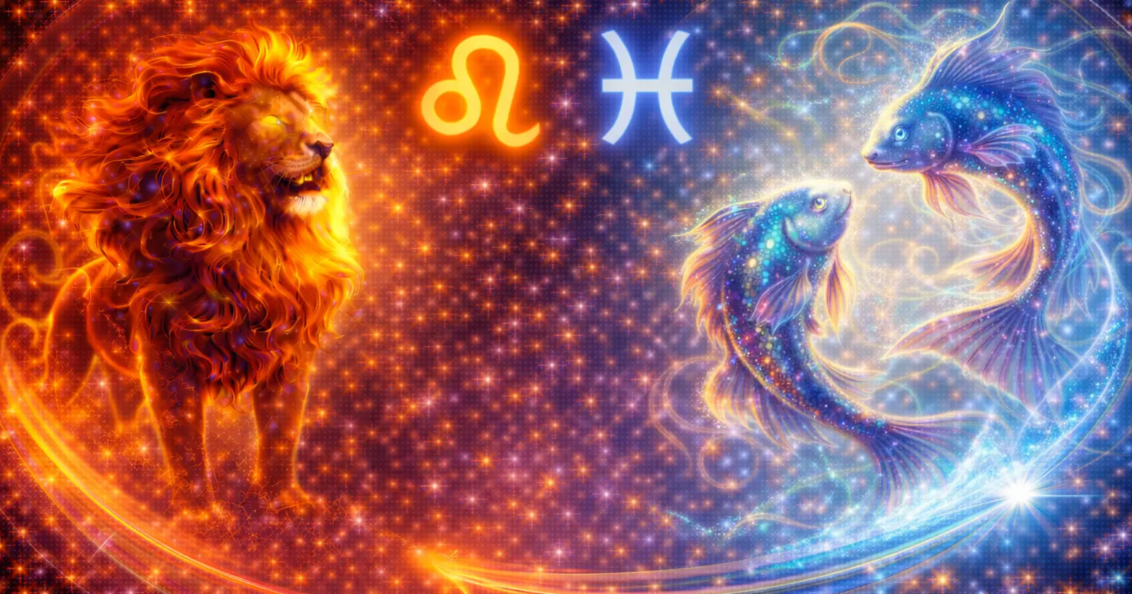 <p>When Leo and Pisces come together, their connection is magical, emotional, and full of potential. Leo thrives on confidence, warmth, and admiration, while Pisces is intuitive, sensitive, and compassionate. One seeks recognition, bold expression, and creative energy; the other seeks emotional depth, understanding, and spiritual connection. Together, fire meets water — creating a relationship that can be deeply loving, imaginative, and transformative when both partners honor each other’s unique qualities.</p><p>Leo is ruled by the Sun, symbolizing vitality, courage, and self-expression. Pisces is ruled by Neptune, representing intuition, empathy, and dreams. This pairing blends bold energy with emotional depth, resulting in a relationship that is inspiring, supportive, and rich in emotional and creative experiences. When both signs embrace mutual respect, patience, and understanding, the bond can become enduring, passionate, and emotionally satisfying.</p><p>Let’s explore Leo and Pisces compatibility in love, communication, intimacy, trust, and long-term potential.</p><h3>Leo and Pisces: The Overall Dynamic</h3><p>The Leo–Pisces relationship is a delicate balance of passion, sensitivity, and inspiration.</p><p><strong>Strengths of this pairing:</strong></p><ul><li>Leo brings warmth, confidence, and expressive passion</li><li>Pisces contributes empathy, intuition, and emotional depth</li><li>Both value loyalty, creativity, and meaningful connection</li><li>Mutual admiration and complementary energy enhance attraction</li></ul><p><strong>Potential challenges:</strong></p><ul><li>Leo may feel Pisces is too sensitive or passive</li><li>Pisces may feel overwhelmed by Leo’s intensity or need for attention</li><li>Differences in pace, priorities, and emotional expression may create tension</li></ul><p><strong>How the relationship thrives:</strong></p><ul><li>Leo inspires Pisces to embrace confidence, boldness, and adventure</li><li>Pisces helps Leo connect with emotions, intuition, and compassion</li><li>Celebrating each other’s strengths while respecting differences strengthens the bond</li><li>Shared creative and spiritual pursuits foster closeness and mutual growth</li></ul><p>When understanding, empathy, and patience guide the partnership, the connection becomes deeply fulfilling, balanced, and emotionally rich.</p><h3>Leo and Pisces Love Compatibility</h3><p>Love between Leo and Pisces is passionate, tender, and transformative.</p><p><strong>Why attraction forms:</strong></p><ul><li>Leo admires Pisces’ sensitivity, imagination, and empathy</li><li>Pisces is drawn to Leo’s confidence, charm, and radiant energy</li><li>Shared desire for connection, loyalty, and creativity strengthens the bond</li><li>Emotional and romantic intensity creates a deeply meaningful partnership</li></ul><p><strong>Love challenges:</strong></p><ul><li>Leo’s desire for recognition and attention may clash with Pisces’ gentle nature</li><li>Pisces may struggle with assertiveness or setting boundaries, leading to misunderstandings</li><li>Emotional differences require care, patience, and open communication</li></ul><p><strong>How love becomes lasting:</strong></p><ul><li>Express admiration, appreciation, and emotional needs openly</li><li>Balance Leo’s bold energy with Pisces’ emotional subtlety</li><li>Support shared creative, spiritual, and emotional pursuits</li><li>Celebrate differences as complementary rather than conflicting</li></ul><p>With patience, empathy, and mutual respect, love between Leo and Pisces becomes profound, enduring, and emotionally fulfilling.</p><h3>Leo and Pisces Relationship Dynamics</h3><p>This pairing thrives when both partners honor and nurture their complementary qualities.</p><p><strong>Healthy dynamics include:</strong></p><ul><li>Leo encourages Pisces’ confidence, courage, and self-expression</li><li>Pisces teaches Leo empathy, emotional awareness, and sensitivity</li><li>Combining boldness and intuition creates a partnership that is nurturing and inspiring</li><li>Respecting individuality while fostering closeness strengthens the connection</li></ul><p><strong>Challenges in the relationship:</strong></p><ul><li>Differences in energy, priorities, and communication can cause tension</li><li>Leo may need constant affirmation while Pisces requires emotional reassurance</li><li>Patience, compromise, and empathy are key to maintaining harmony</li></ul><p><strong>How to maintain balance:</strong></p><ul><li>Encourage open and honest dialogue about feelings, goals, and expectations</li><li>Share creative, spiritual, or adventurous experiences together</li><li>Respect emotional boundaries while nurturing the relationship</li><li>Approach conflicts with empathy, understanding, and compromise</li></ul><p>When balance and respect are maintained, the Leo–Pisces partnership is supportive, harmonious, and deeply transformative.</p><h3>Leo and Pisces Sexual Compatibility</h3><p>Intimacy between Leo and Pisces is tender, passionate, and deeply emotional.</p><p><strong>Why sexual chemistry works:</strong></p><ul><li>Leo brings confidence, passion, and expressive desire</li><li>Pisces contributes sensitivity, intuition, and emotional depth</li><li>Emotional connection enhances physical closeness and satisfaction</li><li>Both enjoy creative, romantic, and imaginative approaches to intimacy</li></ul><p><strong>Challenges in sexual compatibility:</strong></p><ul><li>Leo may desire more excitement or affirmation than Pisces naturally provides</li><li>Pisces may struggle to express needs directly, requiring patience and understanding</li></ul><p><strong>How to strengthen intimacy:</strong></p><ul><li>Combine passion with emotional connection and sensitivity</li><li>Communicate openly about desires, boundaries, and fantasies</li><li>Foster trust and emotional closeness alongside physical connection</li><li>Embrace creativity and playfulness in intimate moments</li></ul><p>When nurtured, intimacy strengthens both emotional and physical bonds, creating a deeply rewarding and affectionate partnership.</p><h3>Communication Between Leo and Pisces</h3><p>Communication in this pairing is heartfelt, expressive, and emotionally charged.</p><p><strong>Strengths:</strong></p><ul><li>Leo communicates boldly, directly, and with warmth</li><li>Pisces communicates with empathy, intuition, and subtlety</li><li>Open dialogue fosters understanding, problem-solving, and emotional connection</li><li>Emotional awareness and patience prevent misunderstandings</li></ul><p><strong>Challenges:</strong></p><ul><li>Leo’s directness may feel overwhelming to Pisces</li><li>Pisces’ sensitivity may cause withdrawal or miscommunication</li><li>Both partners must practice active listening, empathy, and reassurance</li></ul><p>Effective communication ensures the relationship remains emotionally satisfying, harmonious, and growth-oriented.</p><h3>Trust and Emotional Security</h3><p>Trust between Leo and Pisces grows through transparency, emotional openness, and shared respect.</p><p><strong>How trust develops:</strong></p><ul><li>Leo demonstrates loyalty, admiration, and consistency</li><li>Pisces provides honesty, sensitivity, and emotional insight</li><li>Mutual support and understanding foster emotional security</li><li>Both partners value respect, appreciation, and reassurance</li></ul><p><strong>Challenges:</strong></p><ul><li>Differences in assertiveness and emotional needs may cause temporary insecurity</li><li>Patience, empathy, and open communication are essential</li></ul><p>When nurtured, trust becomes a foundation for long-term love, emotional intimacy, and shared fulfillment.</p><h3>Leo and Pisces Marriage and Long-Term Potential</h3><p>Marriage between Leo and Pisces can be deeply fulfilling, emotionally rich, and inspiring.</p><p><strong>This union thrives when:</strong></p><ul><li>Differences are celebrated and embraced as complementary</li><li>Emotional, creative, and spiritual connections are nurtured</li><li>Open communication, admiration, and respect are consistent</li><li>Challenges are approached with patience, empathy, and cooperation</li></ul><p><strong>Long-term benefits:</strong></p><ul><li>A relationship that balances passion and emotional depth</li><li>Shared creativity, dreams, and emotional understanding enrich connection</li><li>Loyalty, love, and mutual support strengthen long-term stability</li><li>Life together is emotionally rewarding, adventurous, and spiritually inspiring</li></ul><p>With effort, understanding, and mutual care, Leo and Pisces can create a partnership that is loving, transformative, and enduring.</p><h3>Leo and Pisces Compatibility Percentage</h3><p>Overall compatibility: <strong>77%</strong></p><p>This relationship grows strongest when both partners:</p><ul><li>Communicate openly and honestly</li><li>Balance Leo’s bold energy with Pisces’ emotional depth</li><li>Support each other’s personal growth and emotional needs</li><li>Celebrate differences as complementary rather than conflicting</li></ul><h3>Can Leo and Pisces Make It Work?</h3><p>Yes — with empathy, patience, and mutual understanding.</p><p>When Leo tempers intensity with sensitivity and Pisces balances dreams with practical admiration, the partnership becomes emotionally fulfilling, creative, and enduring. Differences become opportunities for growth, inspiration, and deep mutual respect.</p><h3>Final Thoughts on Leo and Pisces Compatibility</h3><p>Leo and Pisces compatibility is a beautiful union of fire and water, passion and sensitivity, creativity and intuition. Leo brings confidence, warmth, and bold energy, while Pisces contributes empathy, imagination, and emotional insight.</p><p>When fire ignites water with respect and care, the relationship becomes dynamic, supportive, and deeply transformative. Together, they can enjoy a partnership full of love, emotional richness, adventure, and shared growth.</p><p>Learn more about <a href="https://astroscope.net/en/horoscope/leo/love"><strong style="text-decoration: underline;">Leo Love Horoscope</strong></a> and <a href="https://astroscope.net/en/horoscope/pisces/love"><strong style="text-decoration: underline;">Pisces Love Horoscope</strong></a>.</p>