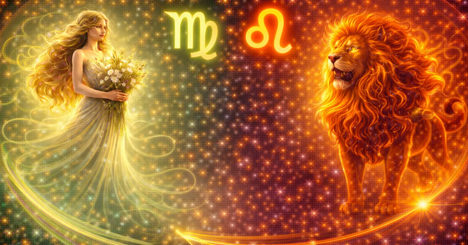 <p>When Virgo and Leo come together, their connection is a <strong>fascinating blend of practicality and passion</strong>. Virgo approaches life with careful planning, attention to detail, and a desire to serve and support, while Leo is bold, expressive, and driven by confidence and a love of life. One thrives on structure and analysis; the other thrives on excitement, creativity, and recognition. Together, they create a partnership that is both challenging and rewarding, encouraging growth, admiration, and mutual understanding.</p><p>Leo is ruled by the <strong>Sun</strong>, symbolizing vitality, courage, and personal expression, while Virgo is ruled by <strong>Mercury</strong>, representing intellect, communication, and precision. This combination blends fire and earth, creating a dynamic where Leo’s enthusiasm energizes Virgo, and Virgo’s grounded approach provides stability, focus, and clarity. When both signs respect their differences, the relationship can flourish into a <strong>strong, balanced, and deeply engaging connection</strong>.</p><h3>The Overall Dynamic of Virgo and Leo</h3><p>The Virgo–Leo relationship moves with <strong>an interesting rhythm of contrast and complement</strong>.</p><ul><li>Leo brings <strong>confidence, leadership, and charisma</strong>, often taking initiative and embracing the spotlight</li><li>Virgo contributes <strong>careful planning, discernment, and reliability</strong>, often ensuring that ideas and actions are practical and well-executed</li><li>Both value <strong>growth, accomplishment, and respect</strong>, though they express it differently</li></ul><p>Challenges may arise when Leo perceives Virgo as overly critical or reserved, or when Virgo sees Leo as too domineering or flamboyant. Yet, if patience and understanding guide the relationship, these differences become opportunities for <strong>learning, compromise, and admiration</strong>.</p><p>This pairing thrives when:</p><ul><li>Leo inspires Virgo to take bold steps and embrace creativity</li><li>Virgo helps Leo remain grounded, realistic, and attentive to detail</li><li>Both partners celebrate each other’s strengths while respecting differences</li><li>Mutual appreciation fosters trust, encouragement, and emotional balance</li></ul><h3>Love Between Virgo and Leo</h3><p>Love in a Virgo–Leo partnership is a <strong>delicate blend of passion, care, and admiration</strong>.</p><ul><li>Leo expresses affection through generosity, warmth, and dramatic gestures of devotion</li><li>Virgo shows love through practical support, thoughtfulness, and consistent care</li><li>Together, they form a relationship where <strong>admiration fuels emotional connection</strong>, and practical efforts reinforce trust</li></ul><p>Why attraction forms:</p><ul><li>Leo admires Virgo’s intelligence, reliability, and attention to detail</li><li>Virgo is drawn to Leo’s confidence, warmth, and zest for life</li><li>Shared goals and mutual respect deepen emotional intimacy</li><li>Differences in expression create opportunities for growth and understanding</li></ul><p>Potential challenges include Virgo’s tendency toward critique, which can sometimes wound Leo’s pride, or Leo’s desire for attention and spontaneity, which may overwhelm Virgo’s preference for structure. When both partners communicate openly and lovingly, <strong>their love becomes fulfilling, enduring, and full of mutual appreciation</strong>.</p><h3>Relationship Dynamics of Virgo and Leo</h3><p>This partnership is built on <strong>mutual learning, cooperation, and complementary strengths</strong>.</p><ul><li>Virgo thrives when appreciated for their practical contributions and attention to detail</li><li>Leo thrives when admired, encouraged, and allowed creative freedom</li><li>Conflicts often arise around control, pace, and differing priorities</li></ul><p>Healthy dynamics include:</p><ul><li>Recognizing and valuing each other’s natural tendencies</li><li>Combining vision and creativity with careful planning and execution</li><li>Supporting one another’s personal goals and ambitions</li><li>Maintaining respect and admiration as the foundation of the partnership</li></ul><p>When both signs embrace these dynamics, the Virgo–Leo relationship evolves into <strong>a stimulating, balanced, and growth-oriented partnership</strong>.</p><h3>Sexual Compatibility of Virgo and Leo</h3><p>Intimacy between Virgo and Leo is <strong>passionate, attentive, and mutually satisfying</strong>.</p><ul><li>Leo brings energy, enthusiasm, and boldness</li><li>Virgo contributes patience, sensitivity, and a thoughtful approach to physical and emotional connection</li><li>Emotional safety enhances desire, creating a <strong>deeply bonding and rewarding sexual relationship</strong></li></ul><p>Why sexual connection works:</p><ul><li>Virgo learns to embrace spontaneity, fun, and fiery passion</li><li>Leo appreciates Virgo’s care, attentiveness, and depth of feeling</li><li>Mutual respect, communication, and flexibility strengthen intimacy</li></ul><p>This pairing may take time to align fully in the bedroom, but when both partners invest in understanding and meeting each other’s needs, <strong>their sexual bond is intensely rewarding and deeply affectionate</strong>.</p><h3>Communication Between Virgo and Leo</h3><p>Communication in this pairing is <strong>key to balancing differences and nurturing connection</strong>.</p><ul><li>Virgo communicates with clarity, precision, and careful reasoning</li><li>Leo communicates with passion, enthusiasm, and directness</li><li>Differences in tone and approach can create tension if not managed carefully</li></ul><p>Strengths of their communication include:</p><ul><li>Open exchange of ideas, combining creativity with practicality</li><li>Constructive dialogue that blends insight, emotion, and logic</li><li>Opportunities for learning and personal growth through discussion</li></ul><p>Challenges arise if Virgo becomes overly critical or Leo interprets assertiveness as disrespect. Focusing on <strong>empathy, patience, and positive reinforcement</strong> allows communication to strengthen trust and understanding.</p><h3>Trust and Emotional Security</h3><p>Trust between Virgo and Leo grows through <strong>consistency, respect, and shared effort</strong>.</p><ul><li>Virgo demonstrates reliability, honesty, and conscientious attention</li><li>Leo provides encouragement, loyalty, and confidence-building support</li><li>Emotional security develops when both partners feel <strong>appreciated, valued, and respected</strong></li></ul><p>Breakdowns in trust usually stem from misunderstandings, miscommunication, or unexpressed needs. By practicing <strong>emotional openness, acknowledgment, and mutual respect</strong>, this pairing creates a strong and secure foundation for love.</p><h3>Marriage and Long-Term Potential</h3><p>Marriage between Virgo and Leo can be <strong>dynamic, stable, and rewarding</strong>.</p><ul><li>Virgo ensures the relationship remains grounded, organized, and practical</li><li>Leo brings warmth, energy, leadership, and creativity</li><li>Together, they create a partnership that is <strong>both ambitious and emotionally nurturing</strong></li></ul><p>The union flourishes when:</p><ul><li>Differences are acknowledged and appreciated rather than criticized</li><li>Shared goals and responsibilities are balanced with freedom and personal expression</li><li>Communication and admiration are consistent pillars of the relationship</li><li>Challenges are approached with patience, respect, and a desire for compromise</li></ul><p>With conscious effort, <strong>Virgo and Leo can create a marriage full of love, respect, growth, and enduring emotional connection</strong>.</p><h3>Virgo and Leo Compatibility Percentage</h3><p><strong>Overall compatibility: 74%</strong></p><p>This relationship works best when both partners:</p><ul><li>Communicate openly and thoughtfully</li><li>Celebrate differences as complementary rather than conflicting</li><li>Combine passion with practicality</li><li>Support each other’s ambitions without imposing limitations</li></ul><h3>Can Virgo and Leo Make It Work?</h3><p>Yes — with conscious effort, patience, and understanding.</p><p>When Leo tempers intensity with sensitivity and Virgo embraces spontaneity and warmth, this pairing becomes <strong>energetic, balanced, and deeply rewarding</strong>. Differences that may initially feel challenging transform into <strong>opportunities for growth, admiration, and mutual respect</strong>.</p><h3>Final Thoughts on Virgo and Leo Compatibility</h3><p>Virgo and Leo compatibility is a <strong>study in contrasts and complements</strong>. While Virgo brings grounded practicality, patience, and attention to detail, Leo contributes warmth, confidence, and dynamic energy. Together, they cultivate a relationship that is <strong>emotionally satisfying, intellectually engaging, and full of mutual growth</strong>.</p><p>When earth nurtures fire and fire inspires earth, the result is a partnership that is <strong>balanced, stimulating, and enduring</strong>, capable of creating a lasting bond built on respect, admiration, and shared purpose.</p><p>Learn more about <a href="https://astroscope.net/en/horoscope/virgo/love"><strong style="text-decoration: underline;">Virgo Love Horoscope</strong></a> and <a href="https://astroscope.net/en/horoscope/leo/love"><strong style="text-decoration: underline;">Leo Love Horoscope</strong></a>.</p>