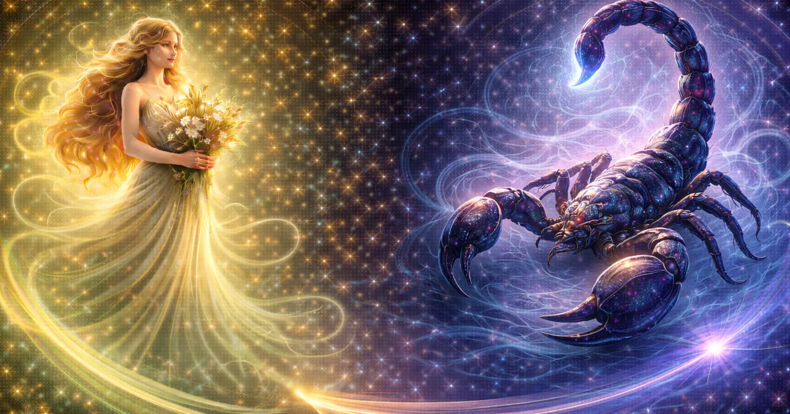 <p>When Virgo and Scorpio come together, their relationship is <strong>intense, grounded, and profoundly transformative</strong>. Virgo is practical, analytical, and detail-oriented, while Scorpio is emotional, passionate, and intuitive. One approaches life with careful thought and precision, the other navigates the world through depth, intensity, and emotional insight. Together, they create a partnership that <strong>balances intellect with emotion, stability with passion, and practicality with mystery</strong>.</p><p>Ruled by <strong>Mercury</strong>, Virgo values communication, clarity, and practical problem-solving. Scorpio, ruled by <strong>Pluto</strong> (and Mars’ influence), brings power, transformation, and emotional depth. This combination encourages <strong>mutual growth, deep trust, and complementary strengths</strong>, allowing each partner to learn from the other while building a resilient connection.</p><h3>The Overall Dynamic of Virgo and Scorpio</h3><p>The Virgo–Scorpio relationship develops with <strong>intensity, care, and a shared focus on meaningful goals</strong>.</p><ul><li>Virgo provides <strong>organization, logic, and careful attention to detail</strong></li><li>Scorpio brings <strong>emotional insight, loyalty, and transformative energy</strong></li><li>Both value <strong>trust, commitment, and long-term connection</strong></li></ul><p>Challenges may appear if Virgo becomes overly critical or Scorpio becomes possessive. However, their complementary natures allow <strong>patience, understanding, and mutual respect</strong> to resolve most issues.</p><p>This pairing thrives when:</p><ul><li>Virgo appreciates Scorpio’s emotional depth and commitment</li><li>Scorpio values Virgo’s reliability, practicality, and rational insight</li><li>Both embrace the other’s differences as opportunities for growth</li><li>Shared goals, loyalty, and intellectual connection are prioritized</li></ul><h3>Love Between Virgo and Scorpio</h3><p>Love between Virgo and Scorpio is <strong>intense, nurturing, and deeply loyal</strong>.</p><ul><li>Virgo expresses love through thoughtful gestures, attentiveness, and practical support</li><li>Scorpio expresses love through passion, devotion, and emotional depth</li><li>Together, their connection grows through <strong>trust, mutual respect, and emotional honesty</strong></li></ul><p>Why attraction forms:</p><ul><li>Virgo admires Scorpio’s emotional strength, determination, and loyalty</li><li>Scorpio is drawn to Virgo’s intellect, reliability, and grounded nature</li><li>Shared values of honesty, commitment, and meaningful connection deepen intimacy</li><li>Both seek a relationship that balances passion, trust, and stability</li></ul><p>Potential challenges include Scorpio’s intensity clashing with Virgo’s desire for order, or Virgo’s critiques feeling harsh to sensitive Scorpio. With patience and open communication, love between these signs <strong>becomes deeply satisfying and enduring</strong>.</p><h3>Relationship Dynamics of Virgo and Scorpio</h3><p>The Virgo–Scorpio partnership thrives on <strong>mutual respect, complementary skills, and emotional depth</strong>.</p><ul><li>Virgo brings structure, logic, and practical solutions to challenges</li><li>Scorpio brings passion, focus, and the ability to see beyond the surface</li><li>Conflicts often revolve around control, emotional expression, and differing tempos</li></ul><p>Healthy dynamics include:</p><ul><li>Encouraging emotional openness while respecting boundaries</li><li>Combining Virgo’s analytical skills with Scorpio’s intuition</li><li>Supporting each other’s growth without judgment or control</li><li>Maintaining trust, loyalty, and shared purpose</li></ul><p>When both partners focus on <strong>cooperation and understanding</strong>, this pairing becomes <strong>transformative, balanced, and emotionally fulfilling</strong>.</p><h3>Sexual Compatibility of Virgo and Scorpio</h3><p>Intimacy between Virgo and Scorpio is <strong>deeply passionate, emotionally charged, and highly satisfying</strong>.</p><ul><li>Virgo brings attentiveness, patience, and sensitivity</li><li>Scorpio brings intensity, desire, and emotional depth</li><li>Together, they cultivate a <strong>sexual connection rooted in trust, mutual respect, and shared vulnerability</strong></li></ul><p>Why intimacy works:</p><ul><li>Virgo’s care and precision make Scorpio feel understood and appreciated</li><li>Scorpio’s passion and emotional intensity ignite Virgo’s deeper feelings</li><li>Emotional trust enhances physical closeness, making intimacy profoundly fulfilling</li></ul><p>With consistent communication, patience, and attentiveness, their sexual relationship <strong>becomes one of the most intense and rewarding among all zodiac pairings</strong>.</p><h3>Communication Between Virgo and Scorpio</h3><p>Communication in this pairing is <strong>thoughtful, precise, and deeply meaningful</strong>.</p><ul><li>Virgo speaks logically, with clarity and structure</li><li>Scorpio communicates with depth, emotion, and insight</li><li>Both are capable of <strong>constructive discussions, problem-solving, and honest dialogue</strong></li></ul><p>Strengths of their communication include:</p><ul><li>Ability to analyze situations together and reach informed decisions</li><li>Mutual appreciation for honesty, thoughtfulness, and depth</li><li>Intellectual and emotional connection strengthens the relationship</li></ul><p>Challenges may arise if Virgo becomes overly critical or Scorpio becomes emotionally guarded. By prioritizing <strong>empathy, patience, and careful listening</strong>, communication strengthens <strong>trust, understanding, and intimacy</strong>.</p><h3>Trust and Emotional Security</h3><p>Trust is <strong>foundational and profound</strong> in the Virgo–Scorpio relationship.</p><ul><li>Virgo values honesty, consistency, and practical reliability</li><li>Scorpio requires loyalty, emotional transparency, and depth</li><li>Emotional security develops when both partners <strong>respect boundaries, fulfill commitments, and communicate openly</strong></li></ul><p>Breakdowns in trust can occur if criticism or possessiveness dominate. With <strong>patience, reassurance, and emotional attentiveness</strong>, this relationship becomes <strong>rock-solid, safe, and deeply fulfilling</strong>.</p><h3>Marriage and Long-Term Potential</h3><p>Marriage between Virgo and Scorpio is <strong>highly compatible, transformative, and enduring</strong>.</p><ul><li>Virgo contributes <strong>organization, practicality, and careful planning</strong></li><li>Scorpio contributes <strong>passion, insight, and loyalty</strong></li><li>Together, they create a marriage grounded in <strong>mutual respect, emotional depth, and shared goals</strong></li></ul><p>The union thrives when:</p><ul><li>Differences in temperament are embraced and respected</li><li>Both partners prioritize trust, honesty, and cooperation</li><li>Emotional and practical support are balanced</li><li>Conflicts are addressed with patience and understanding</li></ul><p>This partnership fosters a <strong>secure, emotionally fulfilling, and deeply connected marriage</strong>.</p><h3>Virgo and Scorpio Compatibility Percentage</h3><p><strong>Overall compatibility: 84%</strong></p><p>This relationship succeeds when both partners:</p><ul><li>Communicate openly and thoughtfully</li><li>Balance practicality with emotional depth</li><li>Support each other’s growth without judgment</li><li>Build trust, loyalty, and mutual understanding</li></ul><h3>Can Virgo and Scorpio Make It Work?</h3><p>Yes — very successfully.</p><p>When Virgo tempers perfectionism with empathy and Scorpio balances intensity with patience, this relationship becomes <strong>intellectually stimulating, emotionally profound, and practically strong</strong>. Differences transform into opportunities for <strong>growth, trust, and lasting love</strong>.</p><h3>Final Thoughts on Virgo and Scorpio Compatibility</h3><p>Virgo and Scorpio compatibility is a <strong>powerful combination of intellect, emotion, and practicality</strong>. This pairing thrives on <strong>mutual trust, deep care, and shared purpose</strong>. While the relationship may require conscious effort to navigate intensity and perfectionist tendencies, it rewards both partners with <strong>lasting love, stability, and emotional fulfillment</strong>.</p><p>When earth nurtures water and water inspires earth, the connection becomes <strong>balanced, passionate, and profoundly enduring</strong>.</p><p>Learn more about <a href="https://astroscope.net/en/horoscope/virgo/love"><strong style="text-decoration: underline;">Virgo</strong></a><strong> </strong>and <a href="https://astroscope.net/en/horoscope/scorpio/love"><strong style="text-decoration: underline;">Scorpio</strong></a><strong> </strong>Love and Relationships.</p>