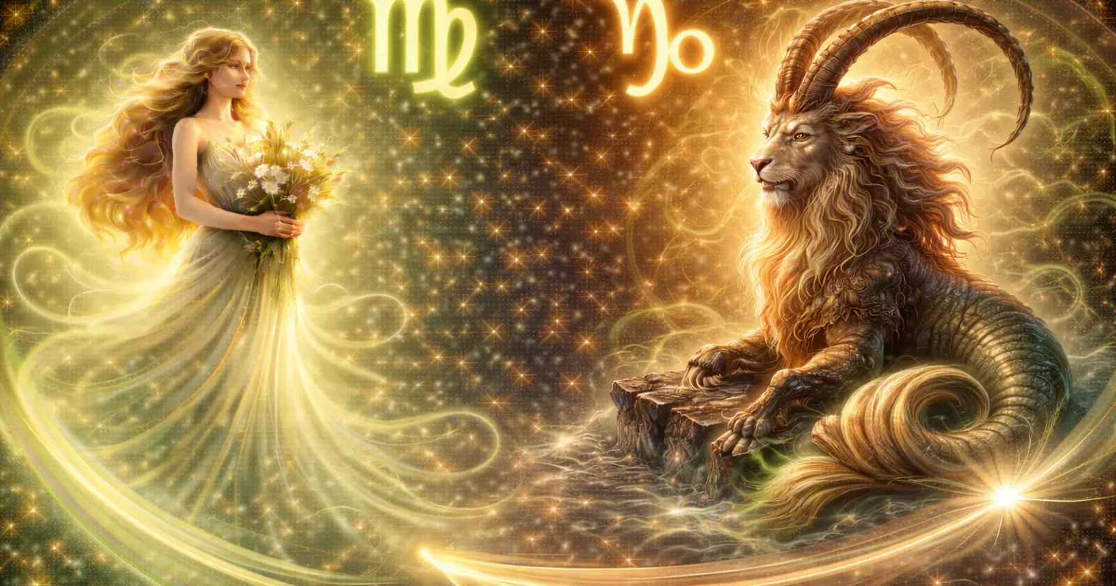 <p>When Virgo and Capricorn come together, the relationship is <strong>grounded, disciplined, and naturally harmonious</strong>. Both signs are ruled by the element of <strong>Earth</strong>, giving them a shared understanding of practicality, responsibility, and long-term goals. Virgo is detail-oriented, analytical, and attentive, while Capricorn is ambitious, determined, and structured. Together, they form a partnership built on <strong>mutual respect, reliability, and shared vision for the future</strong>.</p><p>Virgo is ruled by <strong>Mercury</strong>, emphasizing thought, communication, and precision, while Capricorn is ruled by <strong>Saturn</strong>, highlighting discipline, strategy, and long-term planning. This combination allows both partners to <strong>complement each other perfectly</strong>, balancing meticulous planning with goal-oriented ambition.</p><h3>The Overall Dynamic of Virgo and Capricorn</h3><p>The Virgo–Capricorn relationship develops with <strong>steady, intentional energy</strong>, creating a sense of reliability and trust from the start.</p><ul><li>Virgo brings <strong>attention to detail, organization, and thoughtful problem-solving</strong></li><li>Capricorn contributes <strong>discipline, long-term vision, and determination</strong></li><li>Both value <strong>responsibility, success, and shared objectives</strong></li></ul><p>Challenges may appear if Virgo becomes overly critical or if Capricorn becomes too rigid. However, their shared <strong>Earth energy encourages patience, compromise, and mutual understanding</strong>, making conflicts rare and usually constructive.</p><p>This pairing thrives when:</p><ul><li>Virgo appreciates Capricorn’s ambition and strategic thinking</li><li>Capricorn respects Virgo’s insight, practicality, and dedication</li><li>Both work toward shared goals while maintaining personal accountability</li><li>Differences are approached as opportunities to <strong>grow stronger together</strong></li></ul><h3>Love Between Virgo and Capricorn</h3><p>Love in a Virgo–Capricorn pairing is <strong>steadfast, nurturing, and deeply loyal</strong>.</p><ul><li>Virgo expresses love through careful attention, practical help, and emotional reliability</li><li>Capricorn expresses love through commitment, protection, and consistent effort</li><li>Together, they cultivate a bond built on <strong>trust, shared values, and mutual admiration</strong></li></ul><p>Why attraction forms:</p><ul><li>Virgo admires Capricorn’s ambition, resilience, and focus</li><li>Capricorn is drawn to Virgo’s intelligence, precision, and dedication</li><li>Both are motivated by loyalty, honesty, and long-term security</li><li>Emotional intimacy develops gradually, forming a <strong>deep and enduring connection</strong></li></ul><p>Potential challenges include Virgo’s tendency to overanalyze or Capricorn’s occasional emotional reserve. With <strong>open communication and patience</strong>, love between these signs flourishes naturally and steadily.</p><h3>Relationship Dynamics of Virgo and Capricorn</h3><p>The Virgo–Capricorn partnership thrives on <strong>mutual respect, shared purpose, and complementary skills</strong>.</p><ul><li>Virgo brings <strong>practical insight, attention to detail, and problem-solving</strong></li><li>Capricorn brings <strong>strategic planning, ambition, and long-term perspective</strong></li><li>Conflicts often arise around rigidity, expectations, or differing work habits</li></ul><p>Healthy dynamics include:</p><ul><li>Supporting each other’s goals and ambitions</li><li>Combining careful planning with strategic foresight</li><li>Balancing personal space with shared responsibilities</li><li>Prioritizing communication and mutual respect</li></ul><p>When both partners focus on <strong>cooperation and understanding</strong>, this relationship becomes <strong>resilient, productive, and deeply satisfying</strong>.</p><h3>Sexual Compatibility of Virgo and Capricorn</h3><p>Intimacy between Virgo and Capricorn is <strong>sensual, patient, and profoundly connected</strong>.</p><ul><li>Virgo approaches intimacy with attentiveness, care, and thoughtfulness</li><li>Capricorn brings steadiness, confidence, and emotional security</li><li>Together, they create a <strong>sexual connection rooted in trust, loyalty, and shared understanding</strong></li></ul><p>Why intimacy works:</p><ul><li>Virgo’s care and sensitivity complement Capricorn’s confidence and reliability</li><li>Capricorn’s patience allows Virgo to feel secure and appreciated</li><li>Emotional trust deepens physical closeness, making intimacy fulfilling and lasting</li></ul><p>With <strong>patience, mutual respect, and emotional attentiveness</strong>, their sexual connection becomes <strong>strong, steady, and deeply satisfying</strong>.</p><h3>Communication Between Virgo and Capricorn</h3><p>Communication is <strong>practical, clear, and purposeful</strong> in this pairing.</p><ul><li>Virgo communicates logically, with attention to detail</li><li>Capricorn communicates strategically, with clarity and focus</li><li>Both thrive when discussions are <strong>respectful, constructive, and goal-oriented</strong></li></ul><p>Strengths of their communication include:</p><ul><li>Ability to plan, solve problems, and make decisions together</li><li>Appreciation for each other’s insights, perspective, and experience</li><li>Focused, calm, and productive dialogue</li></ul><p>Challenges arise if Virgo becomes overly critical or Capricorn becomes emotionally distant. By practicing <strong>active listening and patience</strong>, communication strengthens <strong>trust, collaboration, and understanding</strong>.</p><h3>Trust and Emotional Security</h3><p>Trust and security are <strong>foundational and unwavering</strong> in this pairing.</p><ul><li>Virgo values reliability, honesty, and thoughtful care</li><li>Capricorn values loyalty, commitment, and consistency</li><li>Emotional security grows when both partners <strong>fulfill promises, respect boundaries, and communicate openly</strong></li></ul><p>Potential tension may occur if criticism becomes frequent or emotional expression is limited. With reassurance, empathy, and mutual respect, trust <strong>becomes the bedrock of this relationship</strong>.</p><h3>Marriage and Long-Term Potential</h3><p>Marriage between Virgo and Capricorn is <strong>extremely compatible, stable, and purposeful</strong>.</p><ul><li>Virgo provides <strong>attention to detail, practical problem-solving, and emotional support</strong></li><li>Capricorn contributes <strong>discipline, ambition, and strategic long-term planning</strong></li><li>Together, they create a marriage rooted in <strong>trust, stability, and shared life goals</strong></li></ul><p>The union thrives when:</p><ul><li>Both partners respect and value each other’s contributions</li><li>Ambition, routine, and emotional connection are balanced</li><li>Conflicts are addressed constructively</li><li>Growth, security, and partnership guide decisions</li></ul><p>This combination fosters a <strong>lasting, supportive, and fulfilling marriage</strong>.</p><h3>Virgo and Capricorn Compatibility Percentage</h3><p><strong>Overall compatibility: 91%</strong></p><p>This relationship excels when both partners:</p><ul><li>Communicate openly and respectfully</li><li>Balance practicality with ambition</li><li>Support each other’s personal growth and shared goals</li><li>Prioritize trust, loyalty, and consistency</li></ul><h3>Can Virgo and Capricorn Make It Work?</h3><p>Absolutely.</p><p>When Virgo tempers perfectionism with patience and Capricorn balances ambition with understanding, this pairing becomes <strong>stable, productive, and deeply nurturing</strong>. Differences are minimized, and <strong>shared purpose, loyalty, and respect</strong> make this relationship one of the strongest among all zodiac pairings.</p><h3>Final Thoughts on Virgo and Capricorn Compatibility</h3><p>Virgo and Capricorn compatibility is a <strong>powerful, enduring combination of Earth energy</strong>. This relationship thrives on <strong>mutual respect, shared responsibility, and a deep commitment to long-term goals</strong>. It is <strong>practical yet emotionally fulfilling, disciplined yet warm</strong>, and offers a foundation for <strong>lasting love, stability, and partnership</strong>.</p><p>When Earth supports Earth, the bond becomes <strong>strong, nurturing, and capable of withstanding life’s challenges</strong>, making it one of the most harmonious zodiac pairings.</p><p>Learn more about <a href="https://astroscope.net/en/horoscope/virgo/love"><strong style="text-decoration: underline;">Virgo</strong></a><strong> </strong>and <a href="https://astroscope.net/en/horoscope/capricorn/love"><strong style="text-decoration: underline;">Capricorn</strong></a><strong> </strong>Love and Relationships.</p>