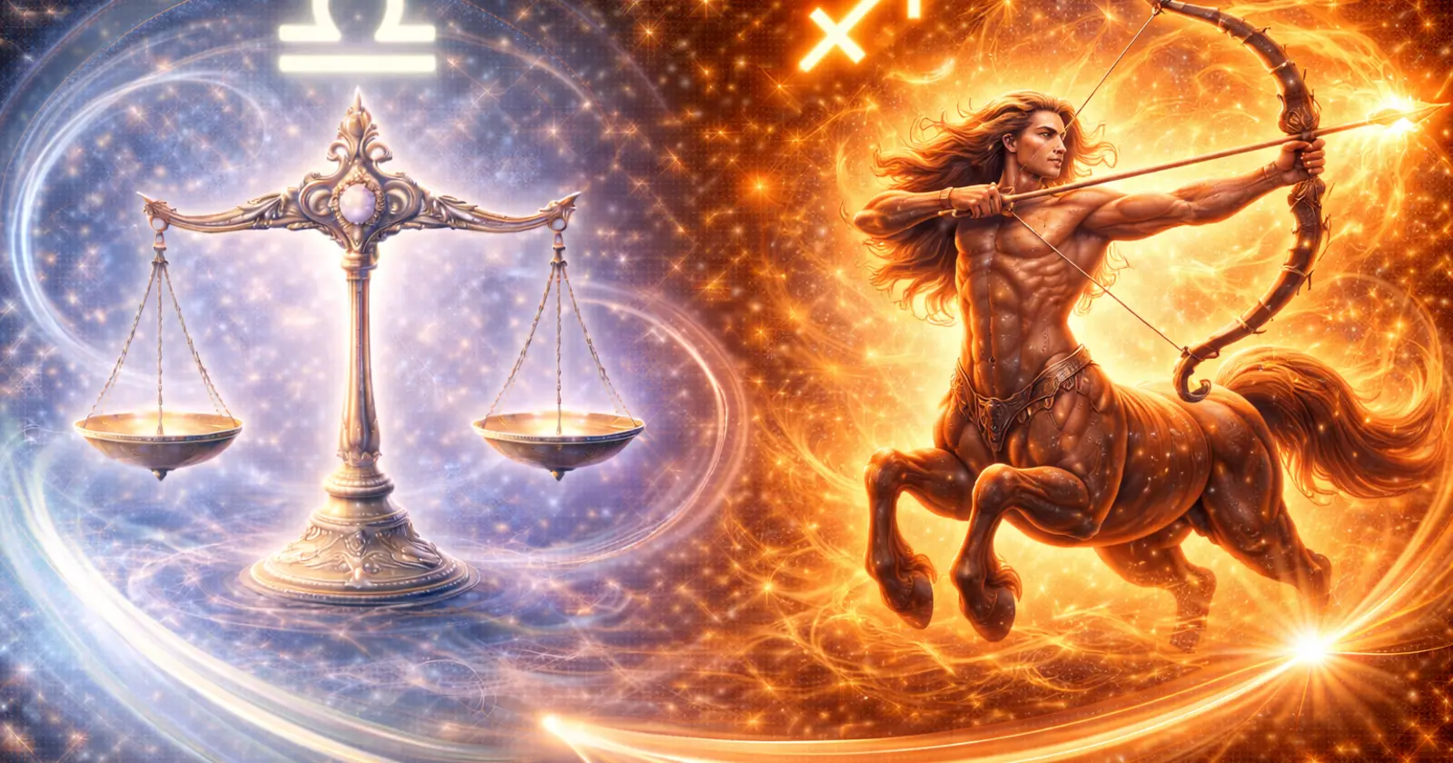 <p>When Libra and Sagittarius come together, the relationship feels adventurous, dynamic, and full of energy. Libra seeks balance, harmony, and meaningful connection, while Sagittarius craves freedom, excitement, and exploration. One values fairness and partnership, the other thrives on independence and adventure. Together, they create a bond that is playful, inspiring, and full of learning opportunities.</p><p>Libra, ruled by Venus, represents charm, relationships, and social grace. Sagittarius, ruled by Jupiter, embodies expansion, optimism, and philosophical curiosity. This pairing blends diplomacy with enthusiasm, intellect with curiosity, and harmony with adventure. When both partners respect each other’s nature, Libra and Sagittarius can enjoy a relationship that is stimulating, joyful, and growth-oriented.</p><h3>Libra and Sagittarius Compatibility: Overall Dynamic</h3><p>The dynamic between Libra and Sagittarius is lively, open-minded, and full of mutual curiosity.</p><p>Strengths of this pairing:</p><ul><li>Libra brings diplomacy, charm, and social intelligence</li><li>Sagittarius adds optimism, adventure, and intellectual curiosity</li><li>Both enjoy social interaction, exploration, and learning</li><li>Mutual enthusiasm fuels attraction and connection</li></ul><p>Potential challenges:</p><ul><li>Libra seeks balance; Sagittarius seeks freedom</li><li>Differences in decision-making pace may cause friction</li><li>Sagittarius may seem too impulsive for Libra’s careful approach</li></ul><p>This relationship thrives when both partners embrace freedom within connection, allowing curiosity and harmony to coexist.</p><h3>Libra and Sagittarius Love Compatibility</h3><p>Love between Libra and Sagittarius is playful, inspiring, and intellectually engaging.</p><p>Why attraction forms:</p><ul><li>Libra admires Sagittarius’s adventurous spirit and optimism</li><li>Sagittarius appreciates Libra’s charm, social grace, and fairness</li><li>Both are drawn to shared experiences, laughter, and conversation</li><li>Emotional connection grows through mutual respect and exploration</li></ul><p>Love challenges may include:</p><ul><li>Libra desiring stability while Sagittarius seeks novelty</li><li>Sagittarius craving independence, occasionally causing Libra to feel uncertain</li><li>Misunderstandings if priorities or expectations differ</li></ul><p>With patience, open communication, and shared adventures, love becomes joyful, stimulating, and enduring.</p><h3>Relationship Dynamics Between Libra and Sagittarius</h3><p>Libra and Sagittarius create a relationship based on curiosity, mutual respect, and excitement.</p><p>Healthy dynamics include:</p><ul><li>Libra offering perspective, diplomacy, and relational awareness</li><li>Sagittarius inspiring growth, exploration, and optimism</li><li>Embracing each other’s differences as opportunities to learn</li><li>Shared interests in travel, culture, and intellectual pursuits</li></ul><p>Challenges:</p><ul><li>Sagittarius may avoid emotional discussions</li><li>Libra may struggle with Sagittarius’s restlessness</li><li>Balance is key between independence and partnership</li></ul><p>When both partners respect boundaries and nurture connection, the relationship is playful, intellectually satisfying, and emotionally rewarding.</p><h3>Sexual Compatibility Between Libra and Sagittarius</h3><p>Intimacy between Libra and Sagittarius is lively, adventurous, and playful.</p><p>Why intimacy works:</p><ul><li>Libra brings sensuality, charm, and emotional attentiveness</li><li>Sagittarius contributes enthusiasm, curiosity, and passion</li><li>Sexual connection is fun, explorative, and mutually satisfying</li><li>Emotional security enhances physical closeness</li></ul><p>Challenges arise if Libra desires routine or Sagittarius seeks variety. Open communication keeps intimacy exciting and fulfilling.</p><h3>Communication Style</h3><p>Communication is a strong suit in this pairing.</p><p>Strengths:</p><ul><li>Libra communicates with charm, diplomacy, and clarity</li><li>Sagittarius communicates with honesty, humor, and openness</li><li>Conversations are stimulating, playful, and adventurous</li></ul><p>Challenges:</p><ul><li>Sagittarius may be blunt at times</li><li>Libra may overanalyze to maintain harmony</li></ul><p>Mutual patience, humor, and active listening strengthen connection and prevent misunderstandings.</p><h3>Trust and Emotional Security</h3><p>Trust develops as both partners embrace honesty, respect, and freedom.</p><ul><li>Libra values fairness, consistency, and mutual understanding</li><li>Sagittarius values honesty, openness, and independence</li><li>Emotional security grows when both feel appreciated and free</li></ul><p>Challenges:</p><ul><li>Sagittarius may resist emotional dependency</li><li>Libra may need reassurance of commitment</li></ul><p>Balanced trust forms when independence and closeness coexist harmoniously.</p><h3>Marriage and Long-Term Potential</h3><p>Marriage between Libra and Sagittarius can be vibrant, inspiring, and growth-oriented.</p><p>This union thrives when:</p><ul><li>Libra balances partnership with diplomacy</li><li>Sagittarius balances freedom with emotional connection</li><li>Both embrace adventure, shared learning, and exploration</li><li>Conflicts are resolved with patience, humor, and understanding</li></ul><p>When aligned, the marriage is joyful, playful, and emotionally stimulating.</p><h3>Libra and Sagittarius Compatibility Percentage</h3><p>Overall compatibility: <strong>82%</strong></p><p>This relationship works best when both partners:</p><ul><li>Communicate openly and respectfully</li><li>Celebrate differences as strengths</li><li>Balance adventure with emotional connection</li><li>Encourage mutual growth and exploration</li></ul><h3>Can Libra and Sagittarius Make It Work?</h3><p>Yes — with respect, humor, and openness.</p><p>When Libra values freedom and adventure alongside connection, and Sagittarius appreciates harmony and relational balance, the pairing thrives with excitement, joy, and intellectual stimulation.</p><h3>Final Thoughts on Libra and Sagittarius Compatibility</h3><p>Libra and Sagittarius compatibility blends charm with adventure, diplomacy with curiosity, and partnership with freedom. Together, they create a relationship full of joy, growth, and shared experiences.</p><p>When air flows freely with fire, the bond becomes inspiring, balanced, and emotionally satisfying — a partnership that is playful, stimulating, and enduring.</p><p>Learn more about <a href="https://astroscope.net/en/horoscope/libra/love"><strong style="text-decoration: underline;">Libra Love Horoscope</strong></a> and <a href="https://astroscope.net/en/horoscope/sagittarius/love"><strong style="text-decoration: underline;">Sagittarius Love Horoscope</strong></a>.</p>