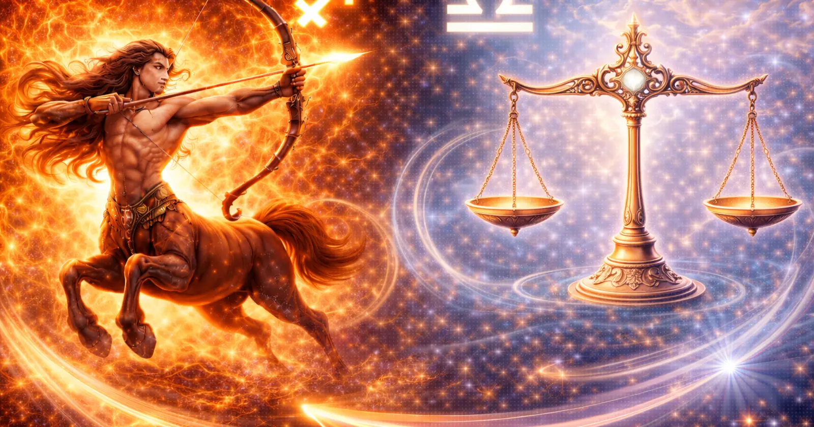 <p>When Sagittarius and Libra come together, their relationship is adventurous, vibrant, and intellectually stimulating. Libra seeks harmony, fairness, and meaningful connection, while Sagittarius craves freedom, excitement, and exploration. One thrives on partnership and balance; the other thrives on independence and discovery. Together, they create a relationship that is playful, inspiring, and full of learning opportunities.</p><p>Libra is ruled by Venus, representing love, charm, and social grace, while Sagittarius is ruled by Jupiter, symbolizing optimism, expansion, and philosophical curiosity. This combination blends diplomacy with adventure, intellect with curiosity, and harmony with exploration. When both partners respect each other’s nature, the relationship can be stimulating, joyful, and growth-oriented.</p><h3>Sagittarius and Libra: Overall Dynamic</h3><p>The Sagittarius–Libra pairing is lively, open-minded, and filled with mutual curiosity.</p><p><strong>Strengths of this pairing:</strong></p><ul><li>Libra contributes charm, diplomacy, and social intelligence</li><li>Sagittarius adds adventure, optimism, and a love for exploration</li><li>Both enjoy learning, cultural experiences, and engaging conversation</li><li>Mutual enthusiasm and curiosity fuel attraction and connection</li></ul><p><strong>Potential challenges:</strong></p><ul><li>Libra values balance; Sagittarius values freedom</li><li>Differences in decision-making pace or priorities may cause friction</li><li>Sagittarius’ impulsiveness may seem reckless to Libra</li></ul><p><strong>How the relationship thrives:</strong></p><ul><li>Embracing freedom while maintaining connection</li><li>Balancing independence with mutual attention and care</li><li>Using curiosity and shared experiences to strengthen the bond</li><li>Differences are seen as opportunities for growth, not conflict</li></ul><p>When nurtured with understanding, this pairing is playful, inspiring, and deeply fulfilling.</p><h3>Sagittarius and Libra Love Compatibility</h3><p>Love between Sagittarius and Libra is exciting, joyful, and intellectually engaging.</p><p><strong>Why attraction forms:</strong></p><ul><li>Libra admires Sagittarius’ adventurous spirit and optimism</li><li>Sagittarius is drawn to Libra’s charm, fairness, and relational intelligence</li><li>Mutual laughter, conversation, and shared experiences strengthen connection</li><li>Emotional connection deepens through respect, curiosity, and exploration</li></ul><p><strong>Love challenges:</strong></p><ul><li>Libra may desire stability while Sagittarius seeks novelty</li><li>Sagittarius’ need for freedom may occasionally make Libra feel uncertain</li><li>Misunderstandings can arise if priorities or expectations differ</li></ul><p><strong>How love becomes lasting:</strong></p><ul><li>Open and empathetic communication about needs and boundaries</li><li>Celebrating shared adventures while respecting individual freedom</li><li>Balancing harmony with spontaneity</li><li>Patience, understanding, and mutual growth guide the relationship</li></ul><p>With care, love between Sagittarius and Libra becomes joyful, stimulating, and enduring.</p><h3>Sagittarius and Libra Relationship Dynamics</h3><p>This partnership thrives when differences are acknowledged, respected, and leveraged.</p><p><strong>Healthy dynamics include:</strong></p><ul><li>Libra offering perspective, diplomacy, and relational awareness</li><li>Sagittarius inspiring adventure, optimism, and curiosity</li><li>Embracing differences as opportunities for growth and learning</li><li>Sharing interests in travel, culture, and intellectual pursuits</li></ul><p><strong>Challenges:</strong></p><ul><li>Sagittarius’ restlessness may conflict with Libra’s need for balance</li><li>Libra may overanalyze to maintain harmony</li><li>Both partners must negotiate independence versus closeness</li></ul><p>By respecting boundaries and nurturing connection, the relationship becomes playful, intellectually satisfying, and emotionally rewarding.</p><h3>Sagittarius and Libra Sexual Compatibility</h3><p>Intimacy is playful, adventurous, and emotionally engaging.</p><p><strong>Why intimacy works:</strong></p><ul><li>Libra brings sensuality, charm, and emotional attentiveness</li><li>Sagittarius contributes passion, curiosity, and adventurous energy</li><li>Sexual connection is explorative, fun, and mutually satisfying</li><li>Emotional security enhances physical closeness and trust</li></ul><p><strong>Challenges:</strong></p><ul><li>Libra may desire routine or predictability</li><li>Sagittarius may crave variety and novelty</li></ul><p><strong>How intimacy thrives:</strong></p><ul><li>Clear communication about desires and boundaries</li><li>Combining emotional closeness with adventurous exploration</li><li>Balancing passion with care and attentiveness</li><li>Mutual respect strengthens both physical and emotional bonds</li></ul><p>When nurtured, sexual intimacy enhances connection, excitement, and mutual satisfaction.</p><h3>Communication Between Sagittarius and Libra</h3><p>Communication is one of the pairing’s strongest assets.</p><p><strong>Strengths:</strong></p><ul><li>Libra communicates with diplomacy, charm, and clarity</li><li>Sagittarius communicates with honesty, openness, and humor</li><li>Discussions are stimulating, playful, and intellectually engaging</li></ul><p><strong>Challenges:</strong></p><ul><li>Sagittarius may sometimes be blunt or direct</li><li>Libra may overanalyze in pursuit of harmony</li></ul><p><strong>Tips for effective communication:</strong></p><ul><li>Practice patience, active listening, and empathy</li><li>Balance freedom and honesty with sensitivity</li><li>Use humor and charm to diffuse tension</li><li>Validate perspectives while expressing needs clearly</li></ul><p>Strong communication ensures the relationship is dynamic, balanced, and enduring.</p><h3>Trust and Emotional Security</h3><p>Trust develops when honesty, respect, and freedom coexist.</p><p><strong>How trust grows:</strong></p><ul><li>Libra values fairness, consistency, and mutual understanding</li><li>Sagittarius values honesty, openness, and independence</li><li>Emotional security emerges when both partners feel free and appreciated</li></ul><p><strong>Potential challenges:</strong></p><ul><li>Sagittarius may resist emotional dependency</li><li>Libra may need reassurance of commitment</li></ul><p>Balanced trust is achieved when independence and closeness coexist harmoniously.</p><h3>Sagittarius and Libra Marriage and Long-Term Potential</h3><p>Marriage thrives when adventure, harmony, and mutual respect are balanced.</p><p><strong>Why it works:</strong></p><ul><li>Libra contributes relational intelligence, diplomacy, and balance</li><li>Sagittarius contributes optimism, adventure, and energy</li><li>Both encourage personal growth, exploration, and shared learning</li></ul><p><strong>Long-term benefits:</strong></p><ul><li>Joyful, playful, and emotionally stimulating partnership</li><li>Shared adventures and learning strengthen connection</li><li>Differences are leveraged as complementary strengths</li><li>Life together is balanced between freedom and partnership</li></ul><p>With dedication, Sagittarius and Libra can create a marriage full of excitement, respect, and lasting harmony.</p><h3>Sagittarius and Libra Compatibility Percentage</h3><p><strong>Overall compatibility: 82%</strong></p><p>This relationship thrives when partners communicate openly, respect differences, balance freedom with connection, and celebrate shared adventures.</p><h3>Can Sagittarius and Libra Make It Work?</h3><p>Yes — with respect, humor, and openness.</p><p>When Libra values freedom and adventure alongside connection, and Sagittarius appreciates harmony and relational balance, the pairing thrives with excitement, joy, and intellectual stimulation.</p><h3>Final Thoughts on Sagittarius and Libra Compatibility</h3><p>Sagittarius and Libra compatibility blends charm, adventure, curiosity, and harmony. While Libra provides relational balance, social grace, and diplomacy, Sagittarius contributes optimism, exploration, and enthusiasm. Together, they can cultivate a relationship full of joy, learning, and meaningful experiences.</p><p>When air flows freely with fire, the bond becomes inspiring, balanced, and emotionally satisfying — playful, stimulating, and enduring.</p><p>Learn more about <a href="https://astroscope.net/en/horoscope/sagittarius/love"><strong style="text-decoration: underline;">Sagittarius Love Horoscope</strong></a> and <a href="https://astroscope.net/en/horoscope/libra/love"><strong style="text-decoration: underline;">Libra Love Horoscope</strong></a>.</p>