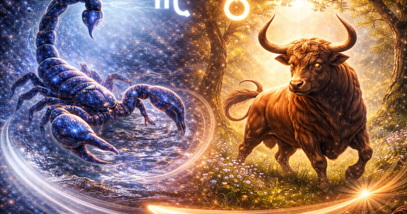 <p>When Scorpio and Taurus come together, the attraction is immediate, magnetic, and deeply transformative. Scorpio is intense, emotionally profound, and thrives on connection that feels meaningful and all-encompassing. Taurus is steady, grounded, and seeks stability, comfort, and tangible expressions of love. One dives into emotional depths, the other provides a safe, nurturing anchor. Together, water meets earth — creating a bond that is both powerful and enduring when handled with respect, patience, and understanding.</p><p>Scorpio is ruled by Pluto, the planet of transformation, and Mars, the planet of drive and passion. Taurus is ruled by Venus, the planet of love, beauty, and sensual pleasures. This combination fosters a partnership where emotional intensity blends with steadfast loyalty, creating a relationship that is both thrilling and secure.</p><h3>Scorpio and Taurus Compatibility: Overall Dynamic</h3><p>Scorpio and Taurus are both fixed signs, which gives their pairing remarkable determination, loyalty, and persistence. Scorpio’s emotional depth meets Taurus’s grounded stability, creating a dynamic that balances intensity with reliability.</p><p><strong>Strengths of this pairing:</strong></p><ul><li>Scorpio brings emotional insight, passion, and transformative energy</li><li>Taurus contributes patience, consistency, and steady devotion</li><li>Both value loyalty, long-term commitment, and mutual respect</li><li>The relationship feels secure yet emotionally rich</li></ul><p><strong>Potential challenges:</strong></p><ul><li>Scorpio’s intensity can feel overwhelming to cautious Taurus</li><li>Taurus’s resistance to change may frustrate emotionally explorative Scorpio</li><li>Power struggles may appear if either partner seeks to dominate</li><li>Emotional extremes versus steadiness can cause friction if unmanaged</li></ul><p>This relationship thrives when both partners learn to respect each other’s rhythm: Scorpio embracing stability, Taurus allowing emotional depth and transformation. Together, they create a connection that is grounded, passionate, and profoundly rewarding.</p><h3>Scorpio and Taurus in Love</h3><p>Love between Scorpio and Taurus is magnetic, transformative, and unwavering. Both partners value trust, loyalty, and emotional honesty, making this one of the most powerful pairings in the zodiac.</p><p><strong>Why Scorpio and Taurus fall for each other:</strong></p><ul><li>Scorpio is drawn to Taurus’s reliability, patience, and sensual presence</li><li>Taurus admires Scorpio’s intensity, emotional depth, and unwavering commitment</li><li>Both crave emotional security, long-term partnership, and mutual respect</li><li>The bond feels electrifying yet stable, thrilling yet safe</li></ul><p><strong>Challenges in love:</strong></p><ul><li>Scorpio may feel Taurus is too cautious or resistant to emotional risk</li><li>Taurus may feel overwhelmed by Scorpio’s intensity or desire for emotional transparency</li><li>Avoidance of conflict by either can prevent full emotional clarity</li></ul><p>When Scorpio and Taurus embrace their differences, communicate openly, and honor each other’s needs, their love becomes transformative, secure, and deeply fulfilling — a partnership built to last.</p><h3>Scorpio and Taurus Relationship Dynamics</h3><p>The Scorpio–Taurus dynamic is rooted in balance, mutual respect, and shared commitment. Scorpio brings emotional insight and strategic thinking, while Taurus provides steadiness and practical support.</p><p><strong>Healthy relationship dynamics:</strong></p><ul><li>Mutual respect for boundaries, pace, and emotional needs</li><li>Encouraging each other’s personal growth while maintaining shared goals</li><li>Collaboration in decision-making, blending emotional depth with grounded logic</li><li>Maintaining trust, admiration, and emotional intimacy</li></ul><p><strong>Potential challenges:</strong></p><ul><li>Stubbornness from either side may create tension</li><li>Intense emotions from Scorpio may test Taurus’s patience</li><li>Taurus’s caution may clash with Scorpio’s desire for emotional transformation</li></ul><p>When both partners prioritize communication, trust, and compromise, Scorpio and Taurus build a relationship that is both secure and transformational — a union where challenges become opportunities for growth.</p><h3>Scorpio and Taurus Sexual Compatibility</h3><p>Sexual chemistry between Scorpio and Taurus is intense, magnetic, and profoundly satisfying. Both signs approach intimacy with seriousness, devotion, and a desire for deep connection.</p><p><strong>Why their intimacy works:</strong></p><ul><li>Scorpio brings emotional intensity, passion, and persistence</li><li>Taurus contributes sensuality, patience, and a grounding presence</li><li>Mutual desire creates a deeply bonding experience</li><li>Exploration and shared vulnerability enhance satisfaction</li></ul><p><strong>Challenges in intimacy:</strong></p><ul><li>Scorpio’s need for emotional exploration may feel intense for routine-loving Taurus</li><li>Taurus’s need for comfort and predictability may feel restrictive to Scorpio</li></ul><p>Open communication, patience, and mutual respect ensure a sexual connection that strengthens both emotional intimacy and long-term partnership.</p><h3>Scorpio and Taurus Communication Style</h3><p>Communication between Scorpio and Taurus is deliberate, meaningful, and emotionally rich. Both signs are capable of deep discussion, but they approach it differently:</p><ul><li>Scorpio communicates with intensity, insight, and emotional awareness</li><li>Taurus communicates with calm, thoughtfulness, and practical clarity</li></ul><p><strong>Strengths:</strong></p><ul><li>Honest and emotionally aware conversations</li><li>Ability to navigate complex issues with patience</li><li>Shared understanding of loyalty, commitment, and values</li></ul><p><strong>Challenges:</strong></p><ul><li>Scorpio’s intensity may feel overwhelming if Taurus becomes defensive</li><li>Taurus’s caution may slow emotional expression or problem-solving</li><li>Avoiding conflict can leave issues unresolved</li></ul><p>By combining emotional transparency with grounded patience, Scorpio and Taurus create communication that strengthens trust, intimacy, and mutual understanding.</p><h3>Scorpio and Taurus Trust and Emotional Security</h3><p>Trust in a Scorpio–Taurus relationship grows slowly but deeply. Both signs require loyalty, honesty, and consistency to feel emotionally secure.</p><p><strong>How trust develops:</strong></p><ul><li>Taurus demonstrates reliability and steadfast devotion</li><li>Scorpio shares openly and respects emotional boundaries</li><li>Consistent actions align with expressed intentions</li><li>Mutual reassurance strengthens the bond</li></ul><p><strong>Potential pitfalls:</strong></p><ul><li>Jealousy or suspicion can arise without clear communication</li><li>Emotional intensity may overwhelm steady Taurus if not balanced</li></ul><p>With conscious effort, this pairing creates a secure, emotionally satisfying, and deeply bonded relationship.</p><h3>Scorpio and Taurus Marriage and Long-Term Potential</h3><p>Marriage or long-term commitment between Scorpio and Taurus is powerful, transformative, and enduring.</p><p><strong>Why this works:</strong></p><ul><li>Scorpio brings emotional depth, passion, and transformative energy</li><li>Taurus contributes stability, patience, and grounding support</li><li>Both value loyalty, commitment, and long-term planning</li><li>Differences become complementary strengths when approached with respect</li></ul><p><strong>Potential challenges:</strong></p><ul><li>Power struggles may appear if either partner is rigid</li><li>Emotional intensity versus steadiness requires mutual understanding</li></ul><p>With patience, compromise, and mutual respect, Scorpio and Taurus can build a marriage that is passionate, secure, and profoundly rewarding.</p><h3>Scorpio and Taurus Compatibility Percentage</h3><p><strong>Overall compatibility: 85%</strong></p><p>This relationship thrives when both partners:</p><ul><li>Communicate openly and honestly</li><li>Balance emotional intensity with steady support</li><li>Respect each other’s individuality and needs</li><li>Commit to trust, patience, and shared growth</li></ul><h3>Can Scorpio and Taurus Make It Work?</h3><p>Yes — absolutely. Success requires emotional maturity, compromise, and mutual respect. When Taurus embraces emotional depth and Scorpio honors steady support, the relationship becomes a transformative, secure, and passionate partnership.</p><h3>Final Thoughts on Scorpio and Taurus Compatibility</h3><p>Scorpio and Taurus compatibility is about depth, passion, loyalty, and transformation. Though different in approach, their fixed natures, shared desire for emotional connection, and complementary strengths create a relationship that is enduring, intense, and profoundly satisfying.</p><p>When water flows around earth without overwhelming it, the bond becomes deeply transformative, secure, and life-changing — a partnership that inspires growth, trust, and mutual devotion.</p><p>Learn more about <a href="https://astroscope.net/en/horoscope/scorpio/love"><strong style="text-decoration: underline;">Scorpio</strong></a><strong> </strong>and <a href="https://astroscope.net/en/horoscope/taurus/love"><strong style="text-decoration: underline;">Taurus</strong></a><strong> </strong>Love and Relationships.</p>