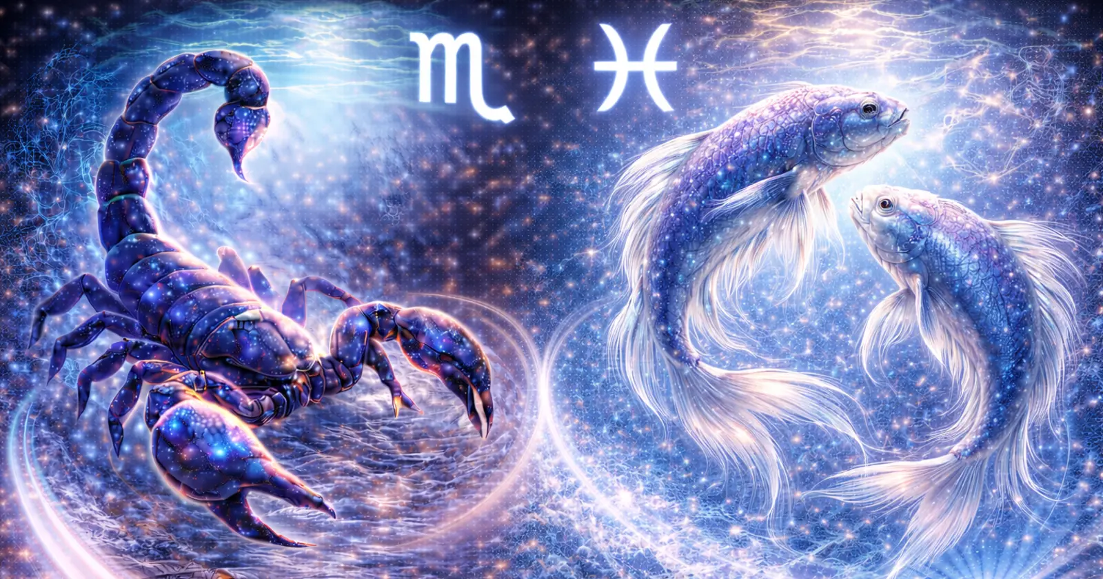 <p>When Scorpio and Pisces come together, the connection is profoundly emotional, intuitive, and transformative. Both signs are water elements, meaning they operate through feeling, intuition, and emotional depth. Scorpio brings intensity, focus, and passion, while Pisces brings empathy, sensitivity, and spiritual connection. Together, they form a bond that is deeply soulful, almost telepathic, and capable of immense emotional intimacy.</p><p>Scorpio is ruled by Pluto (and traditionally Mars), symbolizing transformation, power, and emotional depth. Pisces is ruled by Neptune (and Jupiter’s influence), representing dreams, compassion, and spiritual insight. When these two meet, the relationship often feels fated. Scorpio admires Pisces’ gentle, empathetic nature, while Pisces feels safe and understood in Scorpio’s protective, intense presence. This pairing thrives on emotional honesty, trust, and a shared desire for depth in all areas of life.</p><h3>Scorpio and Pisces: The Overall Dynamic</h3><p>The Scorpio–Pisces dynamic is emotionally profound, highly intuitive, and spiritually connected.</p><p><strong>Strengths of this pairing:</strong></p><ul><li>Scorpio brings focus, intensity, and unwavering loyalty</li><li>Pisces brings empathy, sensitivity, and creative imagination</li><li>Both are emotionally intuitive and capable of deep understanding</li><li>Mutual support and spiritual connection strengthen the bond</li></ul><p><strong>Potential challenges:</strong></p><ul><li>Scorpio’s intensity can overwhelm gentle Pisces</li><li>Pisces’ sensitivity may frustrate passionate Scorpio</li><li>Emotional boundaries can blur, causing confusion or dependency</li></ul><p>With awareness, patience, and emotional communication, this pairing creates a deeply satisfying and transformative connection.</p><h3>Scorpio and Pisces Love Compatibility</h3><p>Love between Scorpio and Pisces is deep, intuitive, and all-encompassing.</p><p><strong>Why attraction forms:</strong></p><ul><li>Scorpio is drawn to Pisces’ empathy, compassion, and adaptability</li><li>Pisces admires Scorpio’s strength, intensity, and emotional depth</li><li>Emotional and spiritual connection forms the core of attraction</li><li>Love feels soulful, transformative, and profoundly intimate</li></ul><p><strong>Love challenges:</strong></p><ul><li>Scorpio may feel Pisces is too idealistic or evasive at times</li><li>Pisces may feel Scorpio is controlling or too intense</li><li>Differences in emotional expression need careful navigation</li></ul><p>With open communication, patience, and mutual understanding, love between Scorpio and Pisces flourishes into a bond that feels destined and life-changing.</p><h3>Scorpio and Pisces Relationship Dynamics</h3><p>The relationship between Scorpio and Pisces thrives on trust, empathy, and shared emotional depth.</p><p><strong>Healthy dynamics include:</strong></p><ul><li>Scorpio offers protection, emotional insight, and unwavering loyalty</li><li>Pisces offers compassion, adaptability, and spiritual awareness</li><li>Both support personal growth while nurturing the relationship</li><li>Shared emotional experiences deepen trust and intimacy</li></ul><p><strong>Challenges:</strong></p><ul><li>Emotional over-dependence can arise if boundaries are unclear</li><li>Miscommunications may escalate due to heightened sensitivity</li><li>Scorpio’s intensity may clash with Pisces’ need for gentle understanding</li></ul><p>By embracing patience, empathy, and honest dialogue, the Scorpio–Pisces partnership becomes emotionally fulfilling, spiritually enriching, and deeply transformative.</p><h3>Scorpio and Pisces Sexual Compatibility</h3><p>Intimacy between Scorpio and Pisces is soulful, deeply emotional, and highly satisfying.</p><p><strong>Why sexual chemistry works:</strong></p><ul><li>Scorpio brings passion, intensity, and emotional engagement</li><li>Pisces brings sensitivity, intuition, and a nurturing presence</li><li>Emotional trust enhances physical connection, creating depth and fulfillment</li><li>Sexual intimacy becomes an extension of spiritual and emotional bonding</li></ul><p><strong>Challenges:</strong></p><ul><li>Scorpio’s desire for control may clash with Pisces’ gentle approach</li><li>Pisces may avoid confrontation, leading to emotional imbalance</li><li>Communication about desires and boundaries strengthens mutual satisfaction</li></ul><p>When nurtured, sexual intimacy deepens trust, emotional connection, and mutual devotion, making the bond transformative.</p><h3>Communication Between Scorpio and Pisces</h3><p>Communication in this pairing is intuitive, emotional, and deeply insightful.</p><p><strong>Strengths:</strong></p><ul><li>Scorpio communicates with honesty, depth, and emotional clarity</li><li>Pisces communicates with empathy, creativity, and sensitivity</li><li>Both understand unspoken cues and subtle emotional messages</li><li>Dialogue fosters trust, growth, and emotional resonance</li></ul><p><strong>Challenges:</strong></p><ul><li>Emotional intensity may lead to misunderstandings</li><li>Pisces’ tendency to avoid conflict may frustrate direct Scorpio</li><li>Patience and active listening are essential for resolving tensions</li></ul><p>When communication is nurtured with empathy and honesty, the Scorpio–Pisces bond becomes emotionally secure, deeply trusting, and harmonious.</p><h3>Trust and Emotional Security</h3><p>Trust is the cornerstone of the Scorpio–Pisces relationship, built on loyalty, understanding, and mutual respect.</p><p><strong>How trust develops:</strong></p><ul><li>Scorpio provides protection, reliability, and emotional commitment</li><li>Pisces responds with empathy, openness, and heartfelt devotion</li><li>Boundaries are honored, and emotional honesty is prioritized</li><li>Shared experiences reinforce a secure and nurturing bond</li></ul><p><strong>Challenges:</strong></p><ul><li>Emotional intensity may sometimes test patience and boundaries</li><li>Scorpio may struggle with vulnerability; Pisces may struggle with assertiveness</li><li>Transparency, reassurance, and empathy are essential for long-term trust</li></ul><p>When trust is nurtured, the Scorpio–Pisces partnership becomes emotionally resilient, deeply intimate, and spiritually connected.</p><h3>Scorpio and Pisces Marriage and Long-Term Potential</h3><p>Marriage between Scorpio and Pisces can be profoundly emotional, loyal, and transformative.</p><p><strong>Marriage thrives when:</strong></p><ul><li>Scorpio tempers intensity with patience and understanding</li><li>Pisces balances sensitivity with clarity and communication</li><li>Both partners honor boundaries, emotions, and shared goals</li><li>Conflicts are resolved with empathy, trust, and emotional honesty</li></ul><p><strong>Long-term benefits:</strong></p><ul><li>A deeply connected, loyal, and spiritually fulfilling partnership</li><li>Emotional growth and mutual understanding</li><li>Shared devotion and unwavering support</li><li>A relationship that evolves, deepens, and endures through life’s challenges</li></ul><p>With mutual respect, honesty, and conscious effort, Scorpio and Pisces create a lasting, soulful, and emotionally rich marriage.</p><h3>Scorpio and Pisces Compatibility Percentage</h3><p><strong>Overall compatibility: 90%</strong></p><p>This pairing is highly compatible when emotional honesty, mutual understanding, and spiritual connection are prioritized.</p><h3>Can Scorpio and Pisces Really Make It Work?</h3><p>Yes — exceptionally well.</p><p>When Scorpio channels intensity with empathy and Pisces matches it with emotional insight and understanding, this relationship becomes one of the most soulful, trusting, and transformative connections in the zodiac. Differences are complementary, creating balance and harmony.</p><h3>Final Thoughts on Scorpio and Pisces Compatibility</h3><p>Scorpio and Pisces compatibility is a deeply emotional, intuitive, and spiritual connection. Water meets water, creating an almost telepathic bond, filled with passion, empathy, and unwavering devotion.</p><p>When emotional depth and intuition flow freely, this pairing becomes a rare, sacred, and life-changing relationship. Scorpio inspires strength and depth, while Pisces inspires compassion and spiritual insight, forming a love that is profoundly rewarding and enduring.</p><p>Learn more about <a href="https://astroscope.net/en/horoscope/scorpio/love"><strong style="text-decoration: underline;">Scorpio</strong></a> and <a href="https://astroscope.net/en/horoscope/pisces/love"><strong style="text-decoration: underline;">Pisces</strong></a> Love and Relationships.</p>