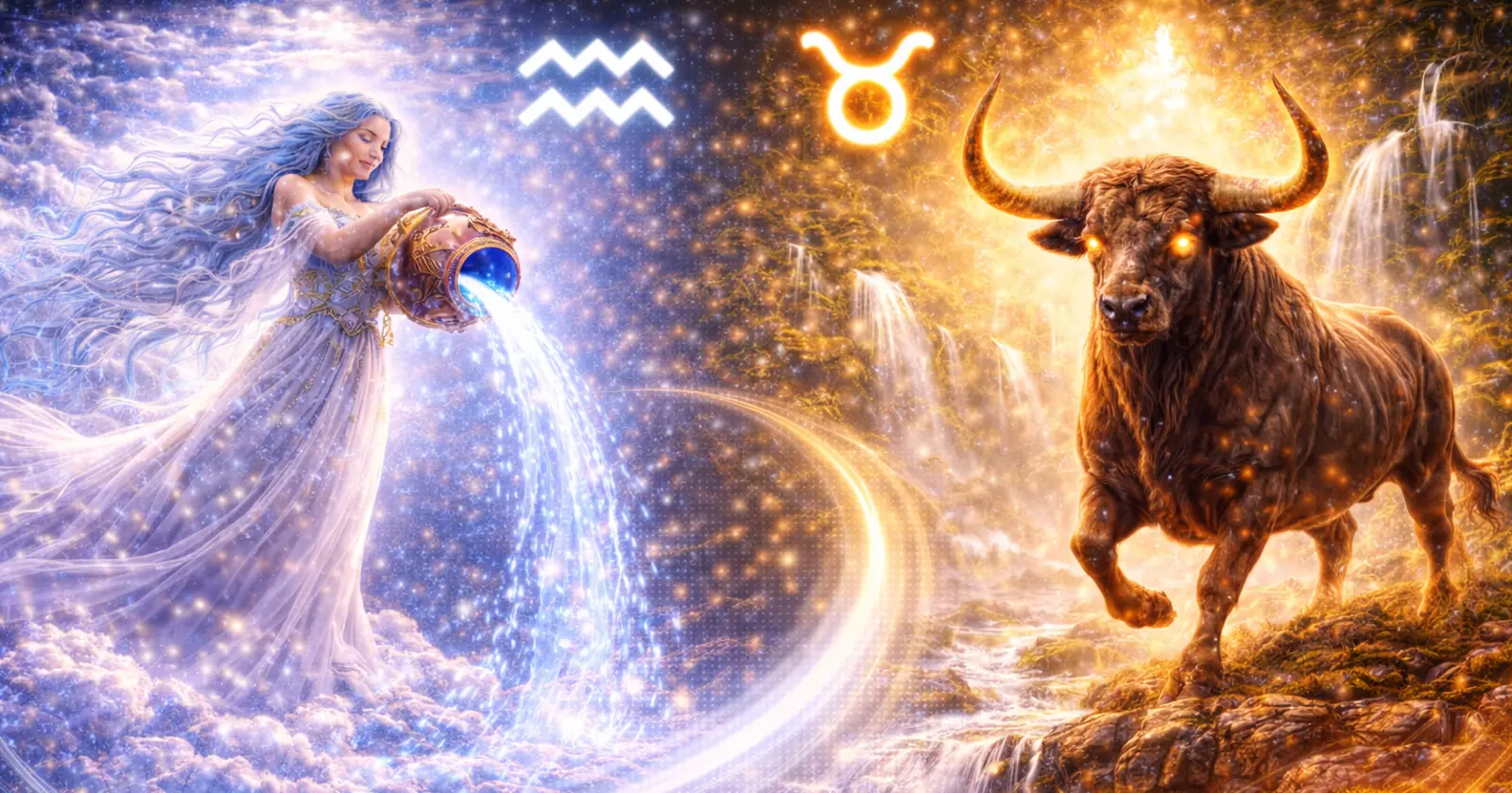 <p>When Taurus and Aquarius come together, their differences are immediately noticeable. Taurus values stability, routine, and comfort, while Aquarius thrives on innovation, freedom, and unconventional thinking. At first, their approaches to life may feel worlds apart, yet this pairing has the potential to spark growth, excitement, and new perspectives — if both partners are willing to understand and adapt to each other.</p><p>Taurus is ruled by Venus, bringing sensuality, patience, and a love for comfort. Aquarius is ruled by Uranus, the planet of change, originality, and unpredictability. Together, the relationship is less about predictability and more about learning through contrast.</p><h3>Taurus and Aquarius Love Compatibility</h3><p>Love between Taurus and Aquarius blends grounding energy with liberation. Taurus offers emotional steadiness, loyalty, and a comforting presence. Aquarius brings curiosity, playful unpredictability, and a fresh outlook on life.</p><p>Taurus admires Aquarius’s originality and bold ideas, even if they seem impractical at times. Aquarius appreciates Taurus’s dependability and ability to create a secure, nurturing environment. This mutual admiration can create a unique connection — but only if both partners respect each other’s differences.</p><p>Common challenges in love include Taurus feeling unsettled by Aquarius’s need for freedom, while Aquarius may see Taurus as too focused on routine or resistant to change. When patience and openness are practiced, Taurus provides a solid foundation, while Aquarius inspires growth and exploration beyond the familiar.</p><h3>Taurus and Aquarius Relationship Dynamics</h3><p>This pairing thrives when both partners recognize the strengths in each other’s approach to life. Taurus brings consistency, practicality, and long-term thinking into the relationship. Aquarius introduces creativity, spontaneity, and visionary ideas that Taurus might not naturally consider.</p><p>Healthy dynamics include respecting different paces and priorities, celebrating differences as complementary, and maintaining open communication about personal needs and expectations. Tension arises when Taurus resists change too strongly or Aquarius becomes overly unpredictable. Success depends on compromise, flexibility, and genuine curiosity about each other’s worldview.</p><h3>Taurus and Aquarius Sexual Compatibility</h3><p>Sexual chemistry between Taurus and Aquarius can be both intriguing and challenging. Taurus is sensual and enjoys steady, intimate connection, while Aquarius is experimental and drawn to variety and exploration.</p><p>Taurus teaches patience, emotional depth, and the pleasure of slow intimacy. Aquarius brings novelty, excitement, and playful energy into the bedroom. When both partners embrace these differences, their sexual connection becomes a rare blend of grounding and adventure that keeps the relationship dynamic and engaging.</p><h3>Taurus and Aquarius Communication Style</h3><p>Communication between Taurus and Aquarius requires awareness and effort. Taurus prefers calm, deliberate discussions, while Aquarius enjoys open, unconventional conversations that explore ideas and possibilities.</p><p>What works well is honest dialogue, patience, appreciation of differing viewpoints, and humor to ease misunderstandings. Potential tension appears when Taurus resists sudden changes or Aquarius feels restricted or misunderstood. Learning to respect each other’s communication styles turns conflict into opportunities for deeper understanding.</p><h3>Taurus and Aquarius Trust and Emotional Safety</h3><p>Trust develops gradually in this relationship. Taurus needs consistency and reliability, while Aquarius values honesty and personal freedom. Emotional safety grows when boundaries are respected, commitments are honored, and differences are viewed as strengths rather than threats.</p><p>Once trust is established, this pairing combines stability and inspiration, offering a relationship that supports both personal growth and emotional grounding.</p><h3>Taurus and Aquarius Compatibility Percentage</h3><p>Overall compatibility: <strong>55%</strong></p><p>This match requires effort, flexibility, and patience. Taurus and Aquarius must be willing to learn from each other, celebrate differences, and compromise during challenges. While not the easiest pairing, it can be deeply enriching and mentally stimulating.</p><h3>Can Taurus and Aquarius Make It Work?</h3><p>Yes — but success depends on mutual respect and adaptation. Taurus must embrace occasional spontaneity, while Aquarius must learn to value security and consistency. With understanding and open-mindedness, this relationship can balance adventure with stability, creating a partnership that evolves over time.</p><h3>Final Thoughts on Taurus and Aquarius Compatibility</h3><p>Taurus and Aquarius compatibility is a relationship of contrasts. Stability meets innovation, patience meets spontaneity, and comfort meets curiosity. When both signs honor what the other brings, this earth–air pairing can transform differences into a dynamic, inspiring, and rewarding connection.</p><p>Learn more about <a href="https://astroscope.net/en/horoscope/taurus/love"><strong style="text-decoration: underline;">Taurus</strong></a><strong> and </strong><a href="https://astroscope.net/en/horoscope/aquarius/love"><strong style="text-decoration: underline;">Aquarius</strong></a><strong> </strong>Love and Relationships in our detailed horoscope guides.</p>