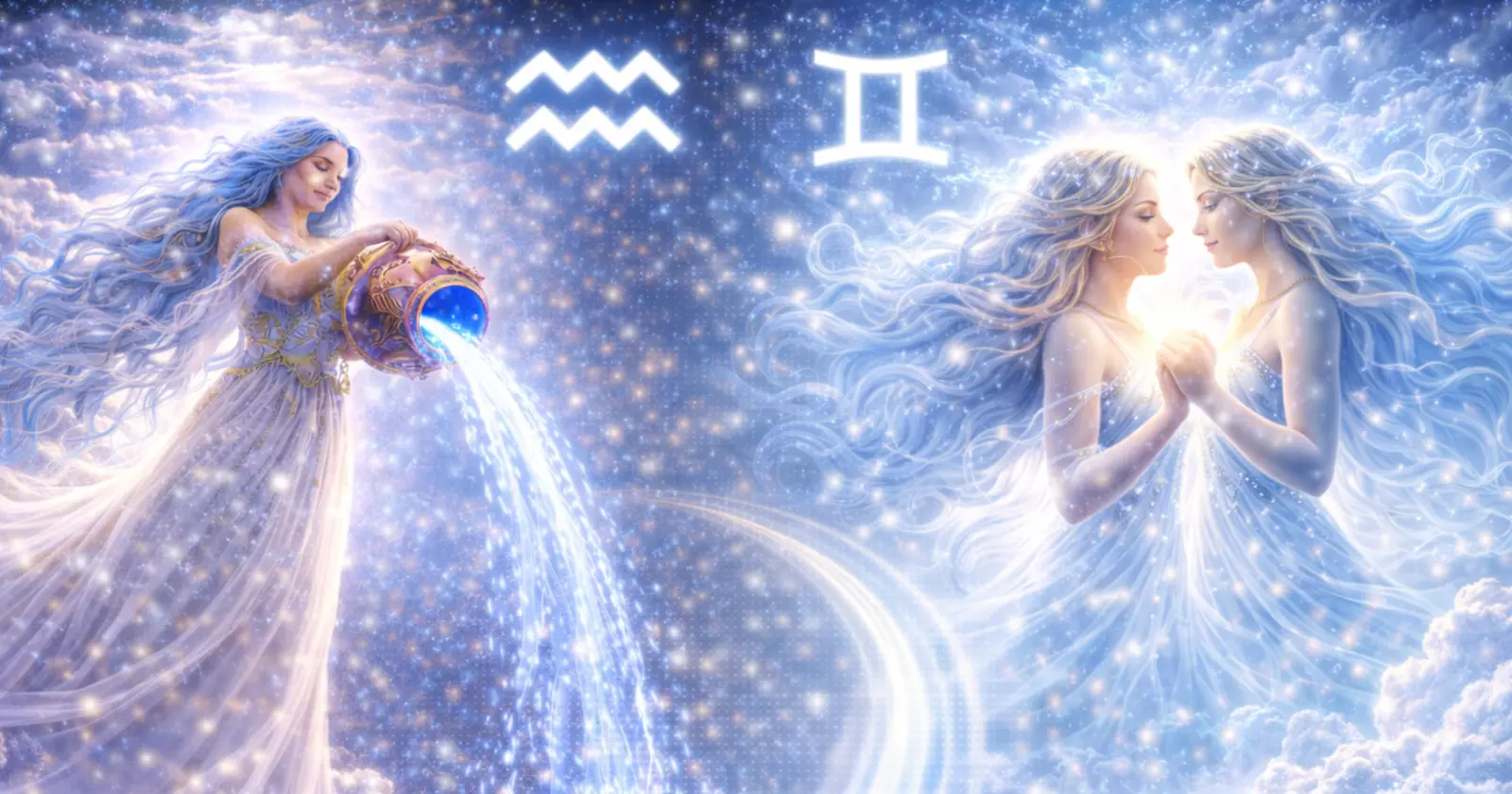 <p>When Gemini and Aquarius come together, the connection is electric, exciting, and fueled by shared curiosity. Gemini thrives on communication, ideas, and variety, while Aquarius is driven by innovation, originality, and independence. As two air signs, they naturally understand each other, creating a relationship filled with freedom, mental stimulation, and mutual inspiration.</p><p>Aquarius is ruled by Uranus, the planet of originality, innovation, and forward-thinking, while Gemini is ruled by Mercury, the planet of communication, intellect, and adaptability. Together, this pairing blends intellect with vision, curiosity with creativity, and independence with connection, making it one of the most dynamic and exciting air–air relationships in astrology.</p><p>When clever Gemini meets visionary Aquarius, the result is a partnership full of ideas, exploration, and limitless potential. Let’s explore their love, communication, intimacy, trust, and long-term compatibility in detail.</p><h3>Gemini and Aquarius Compatibility: Overall Dynamic</h3><p>Gemini and Aquarius share a natural rhythm built on curiosity, mental stimulation, and a love for exploration. Their relationship feels fast-paced, playful, and constantly evolving, with both partners encouraging growth and originality.</p><p>This connection thrives because both signs value freedom, intellectual engagement, and open-minded exploration. They are drawn together by their shared love of ideas, experimentation, and innovation, and they admire each other’s intelligence and originality. Communication flows effortlessly, and their shared social energy keeps the relationship lively and engaging.</p><p>However, challenges can arise when both partners resist emotional depth or become overly independent. Their shared restlessness may occasionally make long-term planning feel less appealing. When Gemini and Aquarius consciously nurture emotional connection while preserving freedom, their bond becomes thrilling, innovative, and deeply rewarding.</p><h3>Gemini and Aquarius Love Compatibility</h3><p>Love between Gemini and Aquarius is playful, mentally stimulating, and filled with shared adventures. This is a relationship built on friendship, laughter, and intellectual connection.</p><p>Aquarius expresses love through vision, creativity, and encouraging individuality, while Gemini expresses love through communication, wit, and curiosity. Together, they form a bond that is exciting, inspiring, and deeply connected on a mental level.</p><p>They are drawn together by their enthusiasm for learning, exploration, and new experiences. Mutual admiration for intelligence, originality, and creativity keeps the spark alive, while playfulness and curiosity prevent stagnation. Their strong friendship foundation allows romance to develop naturally and comfortably.</p><p>Challenges in love may appear when emotional intensity feels lacking or when both partners prioritize freedom over emotional closeness. Misunderstandings can occur if communication becomes inconsistent. With awareness, mutual respect, and continued engagement, their love evolves into a balance of independence and connection.</p><h3>Gemini and Aquarius Relationship Dynamics</h3><p>This pairing thrives when both partners celebrate independence, creativity, and intellectual freedom. Gemini brings adaptability, variety, and communication into the relationship, while Aquarius contributes vision, originality, and progressive thinking.</p><p>Together, they create a partnership filled with inspiration, experimentation, and shared growth. Healthy dynamics include encouraging each other’s personal goals, balancing shared adventures with individual pursuits, and supporting curiosity and creativity. Challenges are often approached as opportunities for learning rather than obstacles.</p><p>When both partners maintain mutual respect, mental stimulation, and playfulness, the relationship flows naturally and remains engaging over time.</p><h3>Gemini and Aquarius Sexual Compatibility</h3><p>Sexual compatibility between Gemini and Aquarius is playful, exciting, and mentally stimulating. Physical intimacy is enhanced by strong intellectual connection and curiosity.</p><p>Aquarius brings innovation, creativity, and open-mindedness to intimacy, while Gemini adds adaptability, curiosity, and a sense of adventure. Together, their sexual connection is dynamic, experimental, and deeply engaging.</p><p>This intimacy works well because both partners are willing to explore new experiences and communicate openly about desires. Playfulness, freedom, and mutual respect keep passion alive, while emotional closeness develops naturally without feeling restrictive.</p><h3>Gemini and Aquarius Communication Style</h3><p>Communication is the strongest asset of the Gemini–Aquarius relationship. Gemini excels at fast-paced, witty, and versatile conversation, while Aquarius communicates with originality, vision, and openness.</p><p>Together, their discussions are stimulating, inspiring, and often filled with laughter and insight. They enjoy exploring ideas, social topics, and future possibilities, creating a deep intellectual bond.</p><p>Challenges may arise when emotional topics require more sensitivity or when overthinking leads to temporary detachment. By practicing empathy and attentive listening, communication remains effortless, enriching, and supportive.</p><h3>Trust and Emotional Security Between Gemini and Aquarius</h3><p>Trust forms naturally in this pairing due to shared values of honesty, independence, and transparency. Aquarius values individuality and truth, while Gemini values adaptability, engagement, and intellectual honesty.</p><p>Emotional security grows when both partners balance freedom with attentiveness. Trust deepens when Gemini respects Aquarius’s independence, Aquarius honors Gemini’s curiosity, and open communication remains consistent. When creativity, playfulness, and shared vision are celebrated, trust becomes a liberating and secure foundation.</p><h3>Gemini and Aquarius Marriage Compatibility</h3><p>Marriage between Gemini and Aquarius can be vibrant, adventurous, and intellectually fulfilling. This union thrives on friendship, curiosity, and mutual respect.</p><p>Aquarius seeks freedom, meaningful experiences, and creative expression, while Gemini seeks stimulation, learning, and social connection. Together, they can build a marriage filled with exploration, growth, and shared discovery.</p><p>This marriage works best when both partners encourage individuality, balance freedom with commitment, and approach challenges with curiosity and teamwork. With understanding and flexibility, marriage becomes an evolving partnership full of laughter, inspiration, and progress.</p><h3>Gemini and Aquarius Compatibility Percentage</h3><p>Overall compatibility: <strong>90%</strong></p><p>This relationship thrives when both partners celebrate freedom while nurturing emotional connection, communicate openly and consistently, share ideas and adventures, and balance independence with mutual attention.</p><h3>Can Gemini and Aquarius Really Make It Work?</h3><p>Absolutely. This pairing often feels natural, effortless, and joyful. When Gemini embraces Aquarius’s originality and vision, and Aquarius appreciates Gemini’s wit and adaptability, the relationship becomes deeply stimulating, harmonious, and inspiring.</p><h3>Final Thoughts on Gemini and Aquarius Compatibility</h3><p>Gemini and Aquarius compatibility is dynamic, innovative, and intellectually exciting. Together, they create a bond filled with curiosity, friendship, playfulness, and shared exploration.</p><p>When air meets air with mutual respect, creativity, and freedom, this relationship becomes one of the most harmonious, adventurous, and rewarding connections in the zodiac.</p><p>Learn more about Aquarius and Gemini Love and Relationships here: <a href="https://astroscope.net/en/horoscope/aquarius/love"><strong style="text-decoration: underline;">Aquarius Love Horoscope</strong></a> and <a href="https://astroscope.net/en/horoscope/gemini/love"><strong style="text-decoration: underline;">Gemini Love Horoscope</strong></a>.</p>