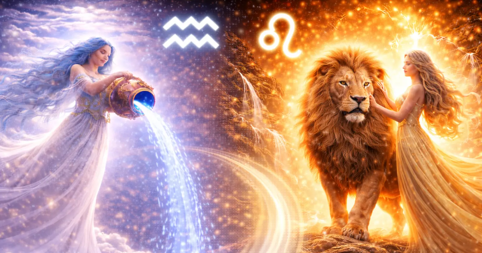 <p>When Leo and Aquarius come together, their connection is vibrant, exciting, and full of possibility. Leo thrives on confidence, warmth, passion, and recognition, while Aquarius values independence, innovation, and intellectual freedom. One seeks emotional intensity and creative self-expression; the other seeks originality, vision, and space to think freely. Together, fire meets air — creating a relationship that is dynamic, inspiring, and rarely ordinary.</p><p>Leo is ruled by the Sun, representing vitality, courage, and self-expression. Aquarius is ruled by Uranus, symbolizing innovation, independence, and originality. This pairing blends bold energy with visionary thinking, resulting in a connection that feels exciting, unconventional, and full of mutual inspiration. When both signs respect each other’s individuality, the relationship can become deeply fulfilling, stimulating, and long-lasting.</p><h3>Leo and Aquarius Compatibility: Overall Dynamic</h3><p>The overall dynamic between Leo and Aquarius is energetic, creative, and charged with contrast. They naturally notice each other, often feeling both fascinated and challenged from the very beginning.</p><p>Leo brings passion, warmth, confidence, and expressive energy into the relationship. Aquarius contributes originality, independence, intellectual stimulation, and a future-focused mindset. Both value excitement, personal freedom, and individuality, which creates strong attraction and ongoing curiosity.</p><p>Tension can appear when Leo desires more attention and emotional intensity than Aquarius naturally offers, or when Aquarius prioritizes freedom and personal projects over constant closeness. Differences in emotional expression and priorities may occasionally create friction. The relationship thrives when both partners celebrate individuality, balance recognition with independence, and share experiences that inspire growth and excitement for both.</p><h3>Leo and Aquarius Love Compatibility</h3><p>Love between Leo and Aquarius is passionate, stimulating, and full of surprises. Attraction is often immediate, fueled by curiosity, admiration, and the excitement of difference.</p><p>Leo is drawn to Aquarius’s intelligence, originality, and visionary thinking. Aquarius is captivated by Leo’s confidence, charm, warmth, and magnetic presence. Shared interests in creativity, social engagement, and exploration strengthen their emotional bond, while differences create opportunities for growth and balance.</p><p>Love challenges arise when Leo feels emotionally overlooked or when Aquarius feels constrained by emotional intensity or possessiveness. Misunderstandings may occur due to differing love languages. Love becomes lasting when admiration is openly expressed, closeness and freedom are balanced, and both partners support each other’s dreams, creativity, and individuality.</p><h3>Leo and Aquarius Relationship Dynamics</h3><p>This pairing thrives when both partners honor each other’s unique strengths rather than trying to dominate or change one another.</p><p>Healthy dynamics include Leo encouraging Aquarius’s creativity, innovation, and intellectual pursuits, while Aquarius helps Leo embrace broader perspectives and unconventional ideas. Mutual support fuels personal growth, shared adventures, and a strong sense of partnership.</p><p>Challenges appear when strong personalities clash or when differences in pace, priorities, or emotional needs surface. Balance is maintained through honest communication, shared experiences, and respect for independence. When disagreements are approached with humor, empathy, and creativity, the relationship becomes dynamic, harmonious, and deeply inspiring.</p><h3>Leo and Aquarius Sexual Compatibility</h3><p>Sexual chemistry between Leo and Aquarius is exciting, adventurous, and creatively charged. This is a pairing that thrives on novelty, playfulness, and mutual stimulation.</p><p>Leo brings confidence, passion, and expressive desire into intimacy. Aquarius contributes originality, experimentation, and mental stimulation. Together, they enjoy keeping intimacy spontaneous, lively, and engaging, both physically and mentally.</p><p>Challenges arise when Leo seeks more affirmation or intensity than Aquarius naturally provides, or when Aquarius prioritizes novelty over emotional reassurance. Intimacy strengthens when creativity, passion, and curiosity are combined with emotional connection and open communication. When nurtured, sexual compatibility becomes deeply satisfying and reinforces emotional bonding.</p><h3>Communication Between Leo and Aquarius</h3><p>Communication between Leo and Aquarius is lively, stimulating, and occasionally challenging. Both enjoy conversation, ideas, and expressive exchange, but approach dialogue differently.</p><p>Leo communicates with passion, confidence, and emotional warmth. Aquarius communicates with originality, insight, and intellectual depth. Together, conversations are often engaging, humorous, and full of creative ideas.</p><p>Friction may occur when Leo seeks recognition that Aquarius overlooks, or when Aquarius’s unconventional thinking frustrates Leo. Communication thrives when both practice patience, empathy, and active listening. When balanced, dialogue becomes a powerful tool for inspiration, problem-solving, and emotional understanding.</p><h3>Trust and Emotional Security</h3><p>Trust between Leo and Aquarius develops through honesty, mutual respect, and shared values. Both signs value authenticity, loyalty, and independence, though they express trust differently.</p><p>Leo builds trust through consistency, admiration, and emotional presence. Aquarius builds trust through transparency, honesty, and respect for individuality. Emotional security grows when freedom is honored without compromising closeness.</p><p>Temporary insecurity may arise if emotional needs are misunderstood or neglected. When reassurance, openness, and mutual encouragement are maintained, trust becomes a strong foundation that supports passion, creativity, and long-term connection.</p><h3>Leo and Aquarius Marriage and Long-Term Potential</h3><p>Marriage or long-term commitment between Leo and Aquarius can be exciting, innovative, and deeply fulfilling when both partners remain open-minded and supportive.</p><p>This union thrives when individuality is celebrated alongside emotional closeness, shared goals and creative pursuits are nurtured, and admiration and communication remain consistent. Differences are most successful when viewed as complementary rather than divisive.</p><p>Over time, this partnership offers excitement, inspiration, and growth. Shared adventures, vision, and creativity strengthen the bond, while mutual respect and emotional security provide stability. With effort and understanding, Leo and Aquarius can build a life that is joyful, stimulating, and enduring.</p><h3>Leo and Aquarius Compatibility Percentage</h3><p>Overall compatibility: <strong>78%</strong></p><p>This relationship grows strongest when both partners communicate openly, balance freedom with emotional closeness, celebrate individuality, and share creative and intellectual pursuits together.</p><h3>Can Leo and Aquarius Really Make It Work?</h3><p>Yes — with effort, understanding, and mutual respect. When Leo tempers intensity with patience and Aquarius balances independence with emotional connection, the partnership becomes stimulating, harmonious, and deeply satisfying. Differences transform into opportunities for growth, creativity, and shared inspiration.</p><h3>Final Thoughts on Leo and Aquarius Compatibility</h3><p>Leo and Aquarius compatibility is a bold blend of fire and air — energetic, innovative, and inspiring. Leo brings warmth, confidence, and expressive passion, while Aquarius contributes originality, intellectual depth, and visionary thinking.</p><p>When fire ignites air and air guides fire, this relationship becomes dynamic, balanced, and enduring. Together, Leo and Aquarius create a partnership that is exciting, fulfilling, and capable of lifelong growth, adventure, and mutual admiration.</p><p>Learn more about <a href="https://astroscope.net/en/horoscope/leo/love"><strong style="text-decoration: underline;">Leo Love Horoscope</strong></a> and <a href="https://astroscope.net/en/horoscope/aquarius/love"><strong style="text-decoration: underline;">Aquarius Love Horoscope</strong></a>.</p>