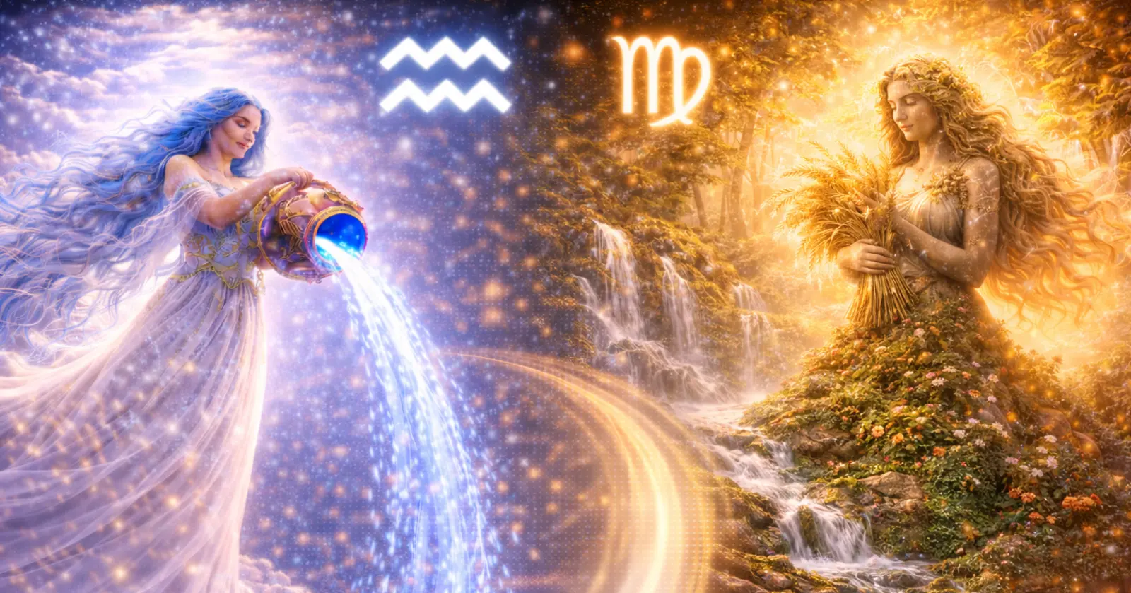 <p>When Virgo and Aquarius come together, the relationship is unconventional, intellectually stimulating, and filled with growth potential. Virgo is practical, analytical, and detail-oriented, while Aquarius is innovative, independent, and future-focused. One thrives on structure, logic, and careful planning, while the other thrives on originality, freedom, and visionary thinking. Together, they form a bond that challenges comfort zones, broadens perspectives, and blends practicality with innovation.</p><p>Virgo is ruled by Mercury, emphasizing thought, communication, and precision. Aquarius is ruled by Uranus, the planet of originality, progress, and sudden insight. This combination allows both partners to learn from one another — Virgo grounding Aquarius’s ideas in reality, and Aquarius expanding Virgo’s worldview beyond routine and convention.</p><h3>Virgo and Aquarius Compatibility: Overall Dynamic</h3><p>The overall dynamic between Virgo and Aquarius is thoughtful, curious, and mentally engaging, though not without its challenges. Attraction often begins through conversation, shared ideas, or a mutual appreciation for intelligence and authenticity.</p><p>Virgo brings organization, practicality, and a problem-solving mindset into the relationship. Aquarius contributes creativity, independence, and a willingness to question norms. Both value honesty, intellectual connection, and personal growth, which forms a strong foundation for mutual respect.</p><p>Tension may arise if Virgo becomes overly critical or focused on details, or if Aquarius appears emotionally detached or unpredictable. The relationship thrives when Virgo appreciates Aquarius’s originality and vision, Aquarius respects Virgo’s grounded approach, and both allow room for individuality while nurturing connection. When differences are viewed as opportunities rather than obstacles, the bond becomes balanced and enriching.</p><h3>Love Between Virgo and Aquarius</h3><p>Love between Virgo and Aquarius is thoughtful, exploratory, and intellectually driven. Emotional connection develops gradually, often rooted in trust, respect, and meaningful interaction rather than instant passion.</p><p>Virgo expresses love through attentiveness, care, consistency, and practical support. Aquarius expresses love through acceptance, freedom, shared experiences, and intellectual engagement. Together, they create a relationship built on reliability and originality, where affection is shown through understanding rather than overt emotional displays.</p><p>Attraction forms as Virgo admires Aquarius’s creativity, open-mindedness, and unique perspective, while Aquarius is drawn to Virgo’s intelligence, reliability, and analytical insight. Challenges may arise when Virgo seeks predictability and structure while Aquarius craves spontaneity and flexibility. With open communication and compromise, love grows steadily and becomes deeply rewarding.</p><h3>Relationship Dynamics of Virgo and Aquarius</h3><p>The Virgo–Aquarius partnership thrives when both partners respect differences and lean into complementary strengths rather than resisting contrast.</p><p>Virgo provides structure, attention to detail, and logical problem-solving. Aquarius offers innovation, adaptability, and forward-thinking ideas. Conflicts may appear around routines, priorities, or emotional expression, especially if Virgo feels things are too chaotic or Aquarius feels restricted.</p><p>Healthy dynamics include valuing each other’s contributions, encouraging independence and growth, combining practicality with vision, and maintaining open dialogue. When both partners approach challenges collaboratively, the relationship becomes stimulating, balanced, and oriented toward growth rather than control.</p><h3>Sexual Compatibility of Virgo and Aquarius</h3><p>Sexual compatibility between Virgo and Aquarius is subtle, exploratory, and mentally engaging. While not instantly fiery, intimacy deepens through trust, curiosity, and shared openness.</p><p>Virgo brings attentiveness, emotional intelligence, and care into intimacy. Aquarius introduces creativity, experimentation, and a refreshing sense of freedom. Together, they create a connection rooted in curiosity and mutual respect rather than routine or intensity alone.</p><p>Intimacy works best when Virgo appreciates Aquarius’s originality and Aquarius values Virgo’s sensitivity and presence. Intellectual stimulation enhances physical closeness, while patience and communication maintain desire. With openness and adaptability, their sexual bond becomes meaningful, exciting, and deeply connecting.</p><h3>Communication Between Virgo and Aquarius</h3><p>Communication is a central strength in the Virgo–Aquarius pairing, though it requires awareness and emotional sensitivity.</p><p>Virgo communicates with clarity, logic, and precision. Aquarius communicates with vision, curiosity, and unconventional insight. Both enjoy exchanging ideas, debating concepts, and solving problems together.</p><p>Strengths include thoughtful discussions, collaborative brainstorming, and mutual appreciation for intelligence. Challenges arise when Virgo becomes overly critical or when Aquarius seems emotionally distant or abstract. When empathy, patience, and active listening are prioritized, communication becomes a powerful tool for understanding, trust, and long-term harmony.</p><h3>Trust and Emotional Security</h3><p>Trust between Virgo and Aquarius develops gradually and thoughtfully. Both signs value honesty and integrity, but they approach emotional security differently.</p><p>Virgo needs consistency, dependability, and reassurance through actions. Aquarius needs freedom, transparency, and respect for individuality. Emotional security grows when both partners honor boundaries without withdrawing emotionally.</p><p>Tension may appear if Virgo feels uncertain or Aquarius feels controlled. Through open dialogue, reassurance, and mutual respect, trust becomes stable, deep, and quietly resilient — supporting both emotional and intellectual connection.</p><h3>Marriage and Long-Term Potential</h3><p>Marriage or long-term commitment between Virgo and Aquarius is unique, mentally fulfilling, and forward-looking. This is a partnership built on growth, learning, and shared evolution rather than tradition alone.</p><p>Virgo contributes structure, reliability, and grounding energy. Aquarius contributes innovation, adaptability, and visionary thinking. Together, they can create a life that balances stability with progress and routine with creativity.</p><p>This union thrives when differences are celebrated, communication remains open, and both partners encourage personal growth while maintaining shared goals. Over time, the relationship becomes intellectually rich, supportive, and deeply rewarding.</p><h3>Virgo and Aquarius Compatibility Percentage</h3><p>Overall compatibility: <strong>68%</strong></p><p>This relationship strengthens when both partners communicate patiently, respect differences, maintain intellectual connection, and balance freedom with practical support and emotional presence.</p><h3>Can Virgo and Aquarius Really Make It Work?</h3><p>Yes — but it requires conscious effort and flexibility.</p><p>When Virgo softens perfectionism and embraces adaptability, and Aquarius balances independence with attentiveness and reliability, this pairing becomes stimulating, fulfilling, and uniquely rewarding. Differences transform into opportunities for learning, growth, and deeper understanding.</p><h3>Final Thoughts on Virgo and Aquarius Compatibility</h3><p>Virgo and Aquarius compatibility is a blend of intellect, independence, and grounded thoughtfulness. While not traditionally romantic at first glance, this relationship thrives on mutual respect, curiosity, and complementary strengths.</p><p>When earth supports air and air inspires earth, the connection becomes balanced, innovative, and enduring — capable of fostering both personal development and shared fulfillment.</p><p>Learn more about <a href="https://astroscope.net/en/horoscope/virgo/love"><strong style="text-decoration: underline;">Virgo</strong></a><strong> </strong>and <a href="https://astroscope.net/en/horoscope/aquarius/love"><strong style="text-decoration: underline;">Aquarius</strong></a><strong> </strong>Love and Relationships.</p>