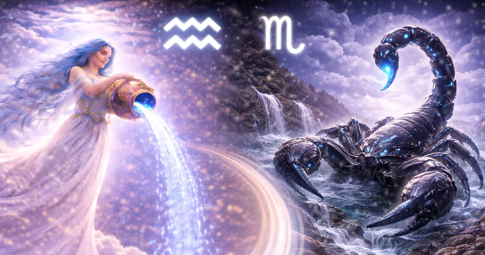 <p>When Scorpio and Aquarius come together, the connection is electrifying, complex, and transformative. Scorpio brings emotional depth, passion, and intensity, while Aquarius brings intellectual curiosity, independence, and innovative thinking. One seeks profound emotional connection; the other seeks freedom and mental stimulation. Together, water meets air — creating a relationship that is both exciting and challenging, filled with growth, fascination, and occasional tension.</p><p>Scorpio is ruled by Pluto (and traditionally Mars), symbolizing transformation, power, and emotional insight. Aquarius is ruled by Uranus (and Saturn’s influence), representing originality, innovation, and freedom. When these energies meet, they form a unique dynamic: Scorpio’s emotional magnetism intrigues Aquarius, while Aquarius’ independent, visionary mindset fascinates Scorpio. The relationship thrives when curiosity meets emotional authenticity, and when both partners respect each other’s vastly different approaches to life.</p><h3>Aquarius and Scorpio: The Overall Dynamic</h3><p>The Scorpio–Aquarius pairing combines emotional intensity with intellectual exploration, creating a connection that is magnetic, unpredictable, and deeply engaging.</p><p><strong>Strengths of this pairing:</strong></p><ul><li>Scorpio provides emotional depth, loyalty, and transformative energy</li><li>Aquarius brings originality, vision, and independent thinking</li><li>Mutual fascination and challenge keep the relationship dynamic</li><li>Both are passionate in their own ways and value authenticity</li></ul><p><strong>Potential challenges:</strong></p><ul><li>Scorpio’s intensity may feel controlling to independent Aquarius</li><li>Aquarius’ detachment can feel cold or distant to sensitive Scorpio</li><li>Differing emotional and social priorities may create tension</li></ul><p>When both partners embrace patience, communication, and mutual curiosity, this connection becomes deeply rewarding and intellectually and emotionally stimulating.</p><h3>Aquarius and Scorpio Love Compatibility</h3><p>Love between Scorpio and Aquarius is intense, unconventional, and transformative.</p><p><strong>Why attraction forms:</strong></p><ul><li>Scorpio admires Aquarius’ originality, vision, and unconventional charm</li><li>Aquarius is drawn to Scorpio’s emotional intensity, depth, and magnetism</li><li>Mutual fascination fuels romance, intrigue, and long-term curiosity</li><li>Love feels intense, unpredictable, and intellectually stimulating</li></ul><p><strong>Love challenges:</strong></p><ul><li>Scorpio may crave emotional closeness that Aquarius resists</li><li>Aquarius may resist Scorpio’s intensity and desire for control</li><li>Misunderstandings can arise if emotional needs and independence are not balanced</li></ul><p>With conscious effort, love between these signs becomes a dynamic combination of emotional passion, intellectual connection, and mutual respect.</p><h3>Aquarius and Scorpio Relationship Dynamics</h3><p>The relationship between Scorpio and Aquarius thrives when differences are celebrated, and individual strengths are honored.</p><p><strong>Healthy dynamics include:</strong></p><ul><li>Scorpio offers emotional insight, passion, and transformative energy</li><li>Aquarius contributes creativity, independence, and visionary thinking</li><li>Both respect individuality while exploring shared experiences</li><li>Intellectual engagement complements emotional intensity</li></ul><p><strong>Challenges:</strong></p><ul><li>Scorpio may feel frustrated by Aquarius’ detachment or unpredictability</li><li>Aquarius may feel pressured by Scorpio’s desire for emotional intensity</li><li>Conflicts can arise from different approaches to intimacy, loyalty, and emotional expression</li></ul><p>By embracing mutual curiosity, open communication, and understanding, this partnership becomes deeply stimulating, transformative, and surprisingly harmonious.</p><h3>Aquarius and Scorpio Sexual Compatibility</h3><p>Intimacy between Scorpio and Aquarius is magnetic, unconventional, and electrifying.</p><p><strong>Why sexual chemistry works:</strong></p><ul><li>Scorpio brings emotional depth, intensity, and passion</li><li>Aquarius brings originality, adventure, and openness to experimentation</li><li>Mutual fascination heightens desire, curiosity, and connection</li><li>Physical intimacy strengthens emotional and intellectual bonds</li></ul><p><strong>Challenges:</strong></p><ul><li>Scorpio may crave deeper emotional fusion than Aquarius initially offers</li><li>Aquarius may resist predictable patterns, requiring flexibility and experimentation</li><li>Communication about needs, boundaries, and desires is essential</li></ul><p>When nurtured, their sexual relationship becomes a mix of emotional depth, creativity, and transformative pleasure.</p><h3>Communication Between Aquarius and Scorpio</h3><p>Communication is a critical factor in balancing the emotional and intellectual energies of this pairing.</p><p><strong>Strengths:</strong></p><ul><li>Scorpio communicates with depth, honesty, and emotional perception</li><li>Aquarius communicates with vision, originality, and independence</li><li>Both enjoy meaningful dialogue that challenges their perspectives</li><li>Conversations stimulate growth, curiosity, and mutual fascination</li></ul><p><strong>Challenges:</strong></p><ul><li>Scorpio may feel ignored or misunderstood by emotionally detached Aquarius</li><li>Aquarius may feel restricted by Scorpio’s intensity</li><li>Differences in emotional and intellectual styles may create temporary friction</li></ul><p>Empathy, patience, and open dialogue allow communication to strengthen trust, understanding, and intimacy.</p><h3>Trust and Emotional Security</h3><p>Trust is built gradually in the Scorpio–Aquarius relationship, requiring respect for independence and emotional authenticity.</p><p><strong>How trust develops:</strong></p><ul><li>Scorpio demonstrates loyalty, emotional honesty, and consistency</li><li>Aquarius shows respect for freedom, individuality, and intellectual engagement</li><li>Boundaries are respected and personal growth is supported</li><li>Mutual fascination and admiration reinforce security</li></ul><p><strong>Challenges:</strong></p><ul><li>Intensity differences may temporarily destabilize trust</li><li>Misunderstandings or assumptions can create tension</li><li>Both partners must communicate openly about boundaries and emotional needs</li></ul><p>With patience and emotional intelligence, trust grows into a strong foundation for the relationship.</p><h3>Aquarius and Scorpio Marriage and Long-Term Potential</h3><p>Marriage between Scorpio and Aquarius can be unconventional, dynamic, and deeply transformative.</p><p><strong>Marriage thrives when:</strong></p><ul><li>Scorpio tempers intensity with understanding and flexibility</li><li>Aquarius balances independence with emotional presence</li><li>Mutual respect and curiosity are prioritized</li><li>Conflicts are approached with patience, openness, and compromise</li></ul><p><strong>Long-term benefits:</strong></p><ul><li>A unique, exciting, and emotionally stimulating partnership</li><li>Intellectual and emotional growth for both partners</li><li>Shared admiration, mutual fascination, and transformative love</li><li>A relationship that remains dynamic, evolving, and deeply satisfying</li></ul><p>When nurtured, Scorpio and Aquarius can create a long-term partnership that is rare, intense, and unforgettable.</p><h3>Aquarius and Scorpio Compatibility Percentage</h3><p>Overall compatibility: <strong>70%</strong></p><p>This relationship thrives when both partners embrace their differences, communicate openly, and respect the balance of independence and emotional connection.</p><h3>Can Aquarius and Scorpio Really Make It Work?</h3><p>Yes — with patience, emotional intelligence, and mutual respect.</p><p>When Scorpio channels emotional intensity constructively and Aquarius honors emotional connection while maintaining independence, this pairing becomes a thrilling, transformative, and deeply engaging relationship.</p><h3>Final Thoughts on Aquarius and Scorpio Compatibility</h3><p>Scorpio and Aquarius compatibility is a fascinating mix of depth, freedom, and intellectual curiosity. While this relationship challenges both partners to balance emotional intensity and independence, it rewards them with a connection that is magnetic, transformative, and deeply enriching.</p><p>When water inspires air and air energizes water, this bond becomes emotionally stimulating, intellectually exciting, and profoundly rewarding.</p><p>Learn more about these signs here: <a href="https://astroscope.net/en/horoscope/scorpio/love"><strong style="text-decoration: underline;">Scorpio Love Horoscope</strong></a> and <a href="https://astroscope.net/en/horoscope/aquarius/love"><strong style="text-decoration: underline;">Aquarius Love Horoscope</strong></a>.</p>