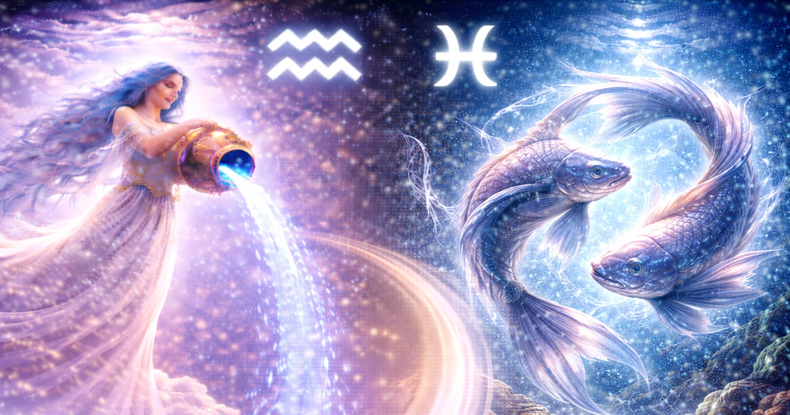 <p>When Aquarius and Pisces come together, the relationship is imaginative, emotionally rich, and intellectually stimulating. Aquarius brings originality, independence, and a love for innovation, while Pisces contributes empathy, intuition, and emotional depth. One thrives on freedom and forward-thinking ideas; the other thrives on emotional connection and imagination. Together, they create a bond that is unique, transformative, and filled with opportunities for personal and shared growth.</p><p>Aquarius is ruled by Uranus, emphasizing creativity, originality, and independence. Pisces is ruled by Neptune, bringing sensitivity, intuition, and spiritual insight. When these energies combine, Aquarius inspires Pisces to think broadly and embrace new ideas, while Pisces helps Aquarius connect to their emotional and intuitive side. With mutual respect, this pairing can become a blend of inspiration, compassion, and innovation.</p><h3>Aquarius–Pisces Compatibility: Overall Dynamic</h3><p>The Aquarius–Pisces dynamic is a meeting of air and water, combining intellect and emotion in a fluid, creative partnership.</p><p><strong>Strengths:</strong></p><ul><li>Aquarius brings vision, innovation, and intellectual stimulation</li><li>Pisces brings empathy, intuition, and emotional depth</li><li>Both value creativity, imagination, and exploring new possibilities</li><li>Complementary strengths allow personal growth and shared learning</li></ul><p><strong>Potential challenges:</strong></p><ul><li>Aquarius’ rationality may feel detached to sensitive Pisces</li><li>Pisces’ emotional depth may feel overwhelming to freedom-loving Aquarius</li><li>Differences in approach to commitment and problem-solving may cause tension</li></ul><p><strong>How the relationship thrives:</strong></p><ul><li>Embrace each other’s differences as opportunities to learn</li><li>Balance emotional sensitivity with intellectual curiosity</li><li>Encourage both personal freedom and emotional closeness</li></ul><p>When both partners prioritize respect, understanding, and shared inspiration, this relationship becomes innovative, supportive, and emotionally rewarding.</p><h3>Aquarius and Pisces Love Compatibility</h3><p>Love between Aquarius and Pisces is imaginative, emotionally engaging, and intellectually exciting.</p><p><strong>Why attraction forms:</strong></p><ul><li>Aquarius admires Pisces’ compassion, creativity, and intuitive nature</li><li>Pisces is drawn to Aquarius’ originality, independence, and vision</li><li>Shared curiosity and imagination create emotional and intellectual excitement</li></ul><p><strong>Love challenges:</strong></p><ul><li>Aquarius may appear emotionally distant or detached</li><li>Pisces may desire more emotional closeness than Aquarius naturally provides</li><li>Misunderstandings can arise if communication about feelings and boundaries is lacking</li></ul><p><strong>How love thrives:</strong></p><ul><li>Communicate openly about emotional needs and expectations</li><li>Balance freedom with emotional attentiveness</li><li>Encourage creative and imaginative shared experiences</li><li>Appreciate each other’s uniqueness and complementary strengths</li></ul><p>With conscious effort, love between Aquarius and Pisces becomes a nurturing, stimulating, and transformative bond.</p><h3>Aquarius and Pisces Relationship Dynamics</h3><p>This pairing flourishes when differences are acknowledged, and strengths are combined for mutual growth.</p><p><strong>Healthy dynamics include:</strong></p><ul><li>Aquarius inspiring innovation, exploration, and new perspectives</li><li>Pisces offering empathy, intuition, and emotional insight</li><li>Shared focus on creative projects, personal growth, and imaginative pursuits</li><li>Open dialogue that honors both intellectual and emotional perspectives</li></ul><p><strong>Challenges:</strong></p><ul><li>Pisces may feel emotionally neglected if Aquarius prioritizes independence</li><li>Aquarius may feel overwhelmed by Pisces’ sensitivity or idealism</li><li>Conflicts may arise from different approaches to problem-solving, planning, and life goals</li></ul><p><strong>Maintaining balance:</strong></p><ul><li>Encourage honest communication about boundaries and expectations</li><li>Support each other’s individuality while sharing meaningful experiences</li><li>Celebrate differences as complementary rather than conflicting</li><li>Use creativity, compassion, and curiosity to strengthen the connection</li></ul><p>When balanced, the Aquarius–Pisces partnership combines freedom, empathy, and intellectual engagement, forming a dynamic and meaningful relationship.</p><h3>Aquarius and Pisces Sexual Compatibility</h3><p>Intimacy between Aquarius and Pisces is imaginative, experimental, and emotionally fulfilling.</p><p><strong>Why intimacy works:</strong></p><ul><li>Aquarius brings curiosity, creativity, and adventurousness</li><li>Pisces contributes emotional sensitivity, intuition, and nurturing energy</li><li>Physical connection is enhanced by intellectual and emotional bonding</li></ul><p><strong>Challenges:</strong></p><ul><li>Aquarius’ need for freedom may sometimes conflict with Pisces’ desire for closeness</li><li>Pisces’ emotional depth may feel overwhelming or too intense for Aquarius</li></ul><p><strong>How intimacy thrives:</strong></p><ul><li>Communicate openly about desires, boundaries, and expectations</li><li>Balance emotional connection with playful experimentation</li><li>Respect each other’s pace and style while exploring new dimensions of intimacy</li><li>Celebrate the emotional and imaginative energy each partner brings</li></ul><p>With trust and openness, intimacy between Aquarius and Pisces becomes deeply bonding, creative, and fulfilling.</p><h3>Communication Style</h3><p>Communication is a key strength in this pairing, blending intellect with intuition.</p><p><strong>Strengths:</strong></p><ul><li>Aquarius communicates with logic, originality, and visionary ideas</li><li>Pisces communicates with sensitivity, empathy, and emotional depth</li><li>Both enjoy exchanging ideas, exploring concepts, and sharing dreams</li></ul><p><strong>Challenges:</strong></p><ul><li>Differences in emotional and rational communication may create misunderstandings</li><li>Aquarius may appear detached or overly analytical</li><li>Pisces may feel misunderstood if emotional expression is not validated</li></ul><p><strong>Tips for effective communication:</strong></p><ul><li>Practice active listening and patience</li><li>Balance intellectual discussions with emotional check-ins</li><li>Express feelings honestly while respecting personal freedom</li><li>Use empathy and curiosity to navigate potential conflicts</li></ul><p>Effective communication strengthens both emotional and intellectual connection in this unique partnership.</p><h3>Trust and Emotional Security</h3><p>Trust develops through respect, honesty, and mutual understanding.</p><p><strong>How trust grows:</strong></p><ul><li>Aquarius demonstrates consistency, transparency, and respect for freedom</li><li>Pisces shows empathy, loyalty, and emotional openness</li><li>Shared admiration for creativity and vision reinforces security</li></ul><p><strong>Challenges:</strong></p><ul><li>Aquarius’ independence may sometimes feel like emotional distance</li><li>Pisces’ sensitivity may create fear of neglect or rejection</li></ul><p><strong>How to strengthen trust:</strong></p><ul><li>Communicate openly about needs and expectations</li><li>Honor personal space while providing reassurance</li><li>Support each other’s growth and individuality</li></ul><p>When nurtured, trust forms a solid foundation for a supportive and inspiring relationship.</p><h3>Marriage and Long-Term Potential</h3><p>Marriage between Aquarius and Pisces is imaginative, compassionate, and forward-looking.</p><p><strong>Keys to thriving marriage:</strong></p><ul><li>Encourage creativity, personal growth, and shared vision</li><li>Balance freedom and individuality with emotional intimacy</li><li>Resolve conflicts with empathy, openness, and understanding</li><li>Support each other’s ideals, goals, and imaginative pursuits</li></ul><p><strong>Long-term benefits:</strong></p><ul><li>A partnership full of innovation, inspiration, and emotional connection</li><li>Shared growth in intellectual, emotional, and spiritual realms</li><li>Life together is imaginative, fulfilling, and mutually enriching</li><li>A dynamic, enduring relationship that adapts over time</li></ul><p>With dedication, Aquarius–Pisces couples can enjoy a marriage that is both emotionally nurturing and intellectually stimulating.</p><h3>Aquarius and Pisces Compatibility Percentage</h3><p>Overall compatibility: <strong>75%</strong></p><p>This relationship thrives when both partners respect individuality, communicate openly, and balance freedom with emotional closeness.</p><h3>Can Aquarius and Pisces Make It Work?</h3><p>Yes — with patience, empathy, and mutual understanding.</p><p>When Aquarius embraces emotional openness and Pisces honors personal freedom, the pairing becomes stimulating, supportive, and deeply rewarding. Differences are seen as opportunities to grow, connect, and inspire each other.</p><h3>Final Thoughts on Aquarius and Pisces Compatibility</h3><p>Aquarius–Pisces compatibility blends intellect, imagination, and empathy. Together, they create a relationship that is innovative, emotionally rich, and mutually inspiring. Emotional depth may require conscious effort, but the rewards include a bond that is uniquely creative, supportive, and enduring.</p><p>When air and water meet with respect, curiosity, and compassion, this partnership becomes a journey of discovery, growth, and shared vision — a rare and enriching connection.</p><p>Explore more details about <a href="https://astroscope.net/en/horoscope/aquarius/love"><strong style="text-decoration: underline;">Aquarius</strong></a> and <a href="https://astroscope.net/en/horoscope/pisces/love"><strong style="text-decoration: underline;">Pisces</strong></a> Love and Relationships Horoscope.</p>