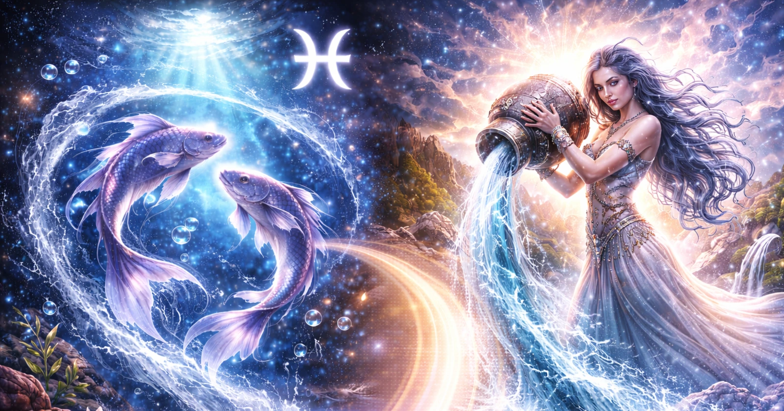 <p>When Pisces and Aquarius come together, the relationship feels imaginative, emotionally layered, and mentally stimulating. Aquarius brings originality, independence, and a future-oriented mindset, while Pisces offers empathy, intuition, and emotional depth. One approaches life through ideas and innovation, the other through feeling and imagination. Together, they create a bond that is unconventional, transformative, and rich with potential for personal and shared growth.</p><p>Aquarius is ruled by Uranus, the planet of change, originality, and independence. Pisces is ruled by Neptune, the planet of dreams, spirituality, and emotional sensitivity. When these planetary energies combine, Aquarius encourages Pisces to think broadly and embrace new perspectives, while Pisces helps Aquarius connect more deeply with emotions and intuition. When mutual respect exists, this pairing becomes inspiring, compassionate, and uniquely fulfilling.</p><h3><strong>Pisces and Aquarius Overall Dynamic</strong></h3><p>The Pisces–Aquarius dynamic blends air and water, intellect and emotion, logic and intuition.</p><p>Strengths of this pairing include:</p><ul><li>Aquarius brings vision, innovation, and intellectual stimulation</li><li>Pisces contributes empathy, emotional awareness, and imagination</li><li>Both value creativity, exploration, and meaningful ideas</li><li>Each partner encourages personal growth and expanded perspective</li></ul><p>Potential challenges include:</p><ul><li>Aquarius may appear emotionally detached or overly rational</li><li>Pisces may feel overwhelmed or insecure due to Aquarius’ independence</li><li>Different approaches to commitment and emotional expression may cause tension</li></ul><p>This relationship thrives when both partners honor differences, balance freedom with emotional sensitivity, and see contrast as a source of growth rather than conflict.</p><h3><strong>Pisces and Aquarius Love Compatibility</strong></h3><p>Love between Pisces and Aquarius is imaginative, mentally engaging, and emotionally evolving.</p><p>Why attraction forms:</p><ul><li>Aquarius is drawn to Pisces’ compassion, creativity, and emotional depth</li><li>Pisces admires Aquarius’ originality, independence, and unique worldview</li><li>Shared curiosity and imagination create fascination and inspiration</li></ul><p>Challenges in love may arise when:</p><ul><li>Aquarius struggles to express emotions openly</li><li>Pisces desires deeper emotional reassurance and closeness</li><li>Emotional needs and boundaries are not clearly communicated</li></ul><p>Love flourishes when Aquarius practices emotional presence and Pisces respects independence. With openness and understanding, this connection becomes nurturing, stimulating, and transformative.</p><h3><strong>Pisces and Aquarius Relationship Dynamics</strong></h3><p>This partnership works best when individuality and emotional connection are equally valued.</p><p>Healthy dynamics include:</p><ul><li>Aquarius inspiring innovation, exploration, and forward-thinking ideas</li><li>Pisces offering emotional insight, empathy, and intuitive understanding</li><li>Shared involvement in creative, humanitarian, or imaginative pursuits</li><li>Honest dialogue that respects both logic and emotion</li></ul><p>Challenges may appear when Pisces feels emotionally neglected or Aquarius feels overwhelmed by sensitivity. Balance is achieved through clear boundaries, compassion, and mutual appreciation of differences.</p><h3><strong>Pisces and Aquarius Sexual Compatibility</strong></h3><p>Sexual intimacy between Pisces and Aquarius is imaginative, exploratory, and emotionally nuanced.</p><p>Why intimacy works:</p><ul><li>Aquarius brings curiosity, creativity, and experimentation</li><li>Pisces offers emotional depth, intuition, and sensitivity</li><li>Physical connection is enhanced by emotional and intellectual bonding</li></ul><p>Potential challenges include mismatched emotional pacing or differing needs for closeness. Open discussion about desires, boundaries, and emotional expectations strengthens trust and satisfaction, allowing intimacy to feel both exciting and deeply connected.</p><h3><strong>Pisces and Aquarius Communication Style</strong></h3><p>Communication blends Aquarius’ intellectual clarity with Pisces’ emotional intuition.</p><p>Strengths:</p><ul><li>Aquarius communicates ideas with originality and vision</li><li>Pisces expresses emotions with empathy and sensitivity</li><li>Conversations often explore dreams, ideals, and future possibilities</li></ul><p>Challenges may arise when emotional expression is misunderstood or minimized. Effective communication develops when Aquarius validates emotions and Pisces expresses feelings clearly without withdrawing.</p><h3><strong>Trust and Emotional Security</strong></h3><p>Trust grows when freedom and emotional reassurance coexist.</p><p>How trust is built:</p><ul><li>Aquarius demonstrates honesty, consistency, and respect for individuality</li><li>Pisces offers loyalty, emotional openness, and compassion</li><li>Both honor boundaries while maintaining emotional connection</li></ul><p>Insecurity can arise if emotional needs go unspoken. Transparency, reassurance, and mutual respect are essential for emotional safety.</p><h3><strong>Marriage and Long-Term Potential</strong></h3><p>Marriage between Pisces and Aquarius is imaginative, compassionate, and future-oriented.</p><p>This union thrives when:</p><ul><li>Aquarius supports shared vision and personal freedom</li><li>Pisces nurtures emotional intimacy and spiritual connection</li><li>Conflicts are resolved with empathy and open dialogue</li><li>Both partners encourage growth and individuality</li></ul><p>Over time, this relationship can evolve into a deeply enriching partnership built on creativity, emotional understanding, and shared ideals.</p><h3><strong>Pisces and Aquarius Compatibility Percentage</strong></h3><p><strong>Overall compatibility: 75%</strong></p><p>This relationship succeeds when emotional awareness, communication, and respect for individuality are prioritized.</p><h3><strong>Can Pisces and Aquarius Make It Work?</strong></h3><p>Yes — with patience, empathy, and conscious effort.</p><p>When Aquarius embraces emotional openness and Pisces honors independence, this pairing becomes inspiring, supportive, and deeply rewarding. Differences serve as bridges rather than barriers.</p><h3><strong>Final Thoughts on Pisces and Aquarius Compatibility</strong></h3><p>Pisces and Aquarius compatibility blends imagination, empathy, and innovation. This is a relationship that thrives on shared vision, emotional growth, and creative exploration.</p><p>When air and water meet with respect, curiosity, and compassion, the bond becomes unique, transformative, and capable of lasting emotional and intellectual fulfillment.</p><p>Explore more details about <a href="https://astroscope.net/en/horoscope/aquarius/love"><strong style="text-decoration: underline;">Aquarius</strong></a> and <a href="https://astroscope.net/en/horoscope/pisces/love"><strong style="text-decoration: underline;">Pisces</strong></a> Love and Relationships Horoscope.</p>