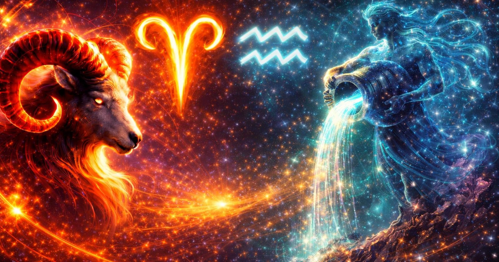 <p>Most zodiac pairings try to answer one question:<br>&nbsp;<strong>“Will this work?”</strong><br> Aries and Aquarius ask a different one:<br> <strong>“Why should this follow any rules at all?”</strong></p><p>This is not a traditional relationship. It doesn’t move in straight lines, doesn’t follow expected stages, and doesn’t always look stable from the outside.</p><p>And yet — it works. Often surprisingly well.</p><h3><strong>It Starts With Curiosity, Not Emotion</strong></h3><p>What pulls Aries toward Aquarius isn’t softness or warmth. It’s <strong>interest</strong>. Aquarius doesn’t react the way others do. They don’t chase, don’t cling, don’t mirror expectations.</p><p>For Aries — who is used to immediate responses — this creates a strange effect:<br>&nbsp;instead of losing interest, they <strong>lean in more</strong>.</p><p>At the same time, Aquarius observes something rare in Aries:</p><ul><li><strong>no hesitation</strong></li><li><strong>no overthinking</strong></li><li><strong>no fear of starting</strong></li></ul><p>So before feelings even develop, there’s already a dynamic forming:</p><ul><li><strong>Aries moves</strong></li><li><strong>Aquarius questions</strong></li></ul><p>And somehow, that works.</p><h3><strong>This Relationship Runs on Mental Energy</strong></h3><p>Many couples rely on emotional bonding or routine. This one runs on <strong>stimulation</strong>.</p><p>If nothing is happening — it fades.<br>&nbsp;If there’s movement, ideas, or change — it strengthens.</p><p>That’s why you’ll often see this pair:</p><ul><li><strong>Starting something new together</strong></li><li><strong>Discussing plans that may or may not happen</strong></li><li><strong>Changing direction without warning</strong></li></ul><p>It’s not instability — it’s their <strong>natural rhythm</strong>.</p><h3><strong>Where Things Get Complicated (And Interesting)</strong></h3><p>The problem isn’t conflict. It’s <strong>interpretation</strong>.</p><ul><li><strong>Aries</strong> reads behavior directly:<br> <em>“If you care, you show it.”</em></li><li><strong>Aquarius</strong> reads behavior conceptually:<br> <em>“If I’m here, that already means something.”</em></li></ul><p>So situations like this happen:</p><ul><li><strong>Aries</strong> expresses something openly&nbsp;</li><li><strong>Aquarius</strong> responds calmly, without intensity&nbsp;</li><li><strong>Aries feels dismissed</strong></li><li><strong>Aquarius feels confused by the reaction</strong></li></ul><p>No one is wrong — but they’re speaking completely different emotional languages.</p><h3><strong>Friendship and Social Life Examples</strong></h3><p>Aries and Aquarius share a love for <strong>new experiences</strong> and <strong>social adventure</strong>, making them a dynamic duo in the social scene.</p><ol><li><strong>Group Outings:</strong><ul><li><strong>Aries</strong> enjoys initiating the action — suggesting spontaneous events or outings.&nbsp;</li><li><strong>Aquarius</strong> enjoys adding their intellectual twist — proposing unconventional activities or deep conversations during social gatherings.&nbsp;</li></ul></li><li><strong>Best outcome:</strong> Aries takes the lead in creating energy, while Aquarius adds meaning, creating a fun yet thoughtful social experience.</li><li><strong>Shared Hobbies:</strong><ul><li>&nbsp;Aries likes physical activities — sports, outdoor adventures, or competitive games.&nbsp;</li><li>&nbsp;Aquarius is interested in activities that challenge their mind — such as trivia, strategy games, or deep discussions about social causes.&nbsp;</li></ul></li><li><strong>Best outcome:</strong> They blend action with thoughtful discussions, making shared hobbies both energizing and intellectually stimulating.</li><li><strong>Social Conflict:</strong><ul><li><strong>Aries</strong> might react quickly in social situations, while <strong>Aquarius</strong> might take a more detached, analytical approach.&nbsp;</li><li>&nbsp;Example: If a group dynamic shifts, Aries might confront the problem directly, while Aquarius might quietly step back and assess the situation.&nbsp;</li></ul></li><li><strong>Solution:</strong> Aries should pause to allow Aquarius to reflect, and Aquarius should communicate their feelings more openly to avoid misunderstandings.</li></ol><h3><strong>Gender Dynamics (Where the Pattern Shifts)</strong></h3><p><strong>Aries Woman × Aquarius Man</strong><br> This combination often feels exciting but unpredictable.</p><ul><li><strong>She</strong> moves fast, decides quickly, and expects engagement.&nbsp;</li><li><strong>He</strong> moves differently — not slower, but less directly.&nbsp;</li></ul><p><strong>What happens:</strong></p><ul><li><strong>She initiates</strong></li><li><strong>He responds on his own terms</strong></li></ul><p>Attraction grows through contrast, but tension appears when:</p><ul><li><strong>She wants clarity</strong></li><li><strong>He avoids defining things too early</strong></li></ul><p><strong>What stabilizes it:</strong></p><ul><li>&nbsp;She gives <strong>space</strong> without chasing.&nbsp;</li><li>&nbsp;He communicates before creating distance.&nbsp;</li></ul><p><strong>Aries Man × Aquarius Woman</strong><br> This version feels even less conventional.</p><ul><li><strong>He</strong> brings direction.&nbsp;</li><li><strong>She</strong> resists anything that feels like direction imposed on her.&nbsp;</li></ul><p>So instead of following, she <strong>redefines</strong> the path.</p><p>This can either:</p><ul><li><strong>Fascinate him</strong></li><li>&nbsp;Or <strong>frustrate him</strong>.&nbsp;</li></ul><p><strong>What determines the outcome:</strong><br> Whether he tries to <strong>lead her</strong>, or <strong>lead with her</strong>.</p><h3><strong>The Hidden Strength of This Pair</strong></h3><p>What makes Aries and Aquarius work isn’t <strong>similarity</strong>.<br> It’s this: neither of them wants a relationship that feels <strong>limiting</strong>.</p><p>So unlike other pairs:</p><ul><li><strong>They don’t force constant closeness</strong></li><li><strong>They don’t rely on emotional reassurance</strong></li><li><strong>They don’t need to control each other</strong></li></ul><p>Instead, they stay connected through:</p><ul><li><strong>Shared interest</strong></li><li><strong>Mutual respect</strong></li><li><strong>Continuous movement</strong></li></ul><p>This is why they can stay together longer than expected — even without traditional “relationship behavior.”</p><h3><strong>Conflict Over Ideals</strong></h3><p>While they both value independence, Aries and Aquarius can sometimes clash over <strong>idealistic views</strong>:</p><ol><li><strong>Personal Beliefs vs Group Interests:</strong><ul><li><strong>Aries</strong> might favor taking bold, immediate action that benefits their individual goals.&nbsp;</li><li><strong>Aquarius</strong> might prefer to pursue goals that have a larger societal impact, sometimes at the cost of personal ambition.&nbsp;</li></ul></li><li><strong>Conflict:</strong> Aries might feel that Aquarius is too idealistic and impractical, while Aquarius might feel that Aries is too selfish or self-centered.</li><li><strong>Resolution:</strong> Aries needs to recognize the value in contributing to a cause larger than themselves, while Aquarius should appreciate Aries’ drive to achieve things in the here and now. Mutual respect for their respective ideals will prevent tension from turning into real conflict.</li><li><strong>Innovative vs Traditional Thinking:</strong><ul><li><strong>Aries</strong> can be impulsive and unafraid to break traditional rules in pursuit of their goals.&nbsp;</li><li><strong>Aquarius</strong> tends to favor unconventional thinking, but still holds onto their own set of principles about social systems and norms.&nbsp;</li></ul></li><li><strong>Conflict:</strong> Aries might push Aquarius to take risks without considering the broader impact. Aquarius might try to impose their vision of what’s "right" on Aries.</li><li><strong>Solution:</strong> Both need to recognize that their differences are what make them complementary. Aries can push Aquarius to take action, while Aquarius can remind Aries of the larger picture.</li></ol><h3><strong>Behavioral Strategies for Shared Projects</strong></h3><p>Aries and Aquarius are both action-oriented signs but with different approaches. To work together effectively on projects:</p><ol><li><strong>Project Example:</strong> Launching a startup or community project<ul><li><strong>Aries</strong> will dive into the <strong>practical details</strong> and make quick decisions, pushing the team forward.&nbsp;</li><li><strong>Aquarius</strong> will focus on the <strong>conceptual side</strong>, exploring innovative ideas and how to make the project socially impactful.&nbsp;</li></ul></li><li><strong>Best approach:</strong> Aries takes the lead on execution, while Aquarius provides the vision and strategic direction. Both need to agree on the core values and ultimate goals of the project, keeping their respective strengths in mind.</li><li><strong>Collaborative Success Tip:</strong><br> Aries and Aquarius thrive when they focus on <strong>shared outcomes</strong> rather than detailed control. It’s important that Aries respects Aquarius’ need for space to innovate, while Aquarius trusts Aries’ ability to handle the fast-paced execution.&nbsp;</li></ol><h3><strong>Why Some Aries–Aquarius Relationships Suddenly End</strong></h3><p>Not because of lack of feeling. But because of <strong>gradual disconnection</strong>.</p><p>It usually looks like this:</p><ul><li><strong>Communication becomes less frequent</strong></li><li><strong>Interaction becomes more casual</strong></li><li><strong>Emotional investment becomes unclear</strong></li></ul><p>No big fight. No clear ending.<br>&nbsp;Just distance.</p><p>That’s the real risk here — not conflict, but <strong>drift</strong>.</p><h3><strong>What Actually Keeps Them Together</strong></h3><p>Not effort in the traditional sense. Not emotional intensity.</p><p>It’s <strong>engagement</strong>.</p><p>This relationship survives when:</p><ul><li><strong>They keep doing things together</strong></li><li><strong>They keep talking (not just texting)</strong></li><li><strong>They stay mentally interested in each other</strong></li></ul><p>Once that stops, the connection weakens quickly.</p><h3><strong>Compatibility, Explained Honestly</strong></h3><p><strong>Estimated compatibility: 85%</strong></p><p><strong>High</strong> — but not for the usual reasons.</p><p>How this is evaluated:</p><ul><li><strong>Shared pace of life</strong> (fast, adaptive)&nbsp;</li><li><strong>Low emotional pressure</strong> between partners&nbsp;</li><li><strong>High intellectual compatibility</strong></li><li><strong>Strong independence</strong> on both sides&nbsp;</li><li><strong>Moderate emotional depth alignment</strong></li></ul><p><strong>Translation:</strong><br> They work well together — as long as neither expects the relationship to behave traditionally.</p><h3><strong>Final Thought: This Is Not a “Normal” Relationship</strong></h3><p>And that’s exactly why it works.</p><ul><li><strong>Aries brings movement</strong>.&nbsp;</li><li><strong>Aquarius brings direction without control</strong>.&nbsp;</li></ul><p>Together, they create something that:</p><ul><li><strong>Doesn’t feel forced</strong></li><li><strong>Doesn’t feel heavy</strong></li><li><strong>Doesn’t feel predictable</strong></li></ul><h3><strong>Bottom Line</strong></h3><p>Aries and Aquarius compatibility isn’t about emotional perfection or stability. It’s about <strong>freedom that still chooses connection</strong>.</p><ul><li>&nbsp;If they try to define it too much — it breaks.&nbsp;</li><li>&nbsp;If they let it evolve naturally — it lasts.&nbsp;</li></ul><p>And that’s what makes this pairing different from almost every other one.</p><p>Learn more about <a href="https://astroscope.net/en/horoscope/aries/love"><strong style="text-decoration: underline;">Aries Love Forecast</strong></a> and <a href="https://astroscope.net/en/horoscope/aquaries/love"><strong style="text-decoration: underline;">Aquarius Love Forecast</strong></a> for deeper insights into this exciting pairing.</p>