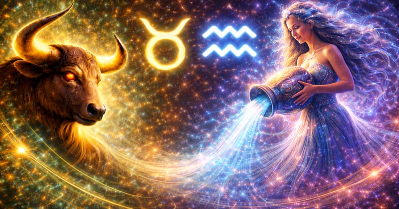 <h2>Quick Answer: Are Taurus and Aquarius Compatible?</h2><p><strong>Taurus and Aquarius compatibility sits around 70–75% naturally, rising to 85%+ with conscious effort.</strong></p><ul><li><strong>Strengths:</strong> Intellectual stimulation, long-term growth, mutual fascination&nbsp;</li><li><strong>Challenges:</strong> Emotional misalignment, routine vs unpredictability&nbsp;</li><li><strong>Long-term potential:</strong> High — but only with active communication&nbsp;</li></ul><p>This is not an effortless match. It’s a <strong>deliberate one</strong>.</p><h2>Taurus and Aquarius: The Curiosity That Doesn’t Look Like Attraction</h2><p>At first, nothing about Taurus and Aquarius feels urgent.</p><p>There’s no obvious spark people can point to. No dramatic story. If anything, their connection begins in a strangely neutral space — two people noticing something that doesn’t quite resolve.</p><p>Taurus senses unpredictability. Aquarius senses resistance.</p><p>And instead of moving closer, both pause.</p><p>That pause is the beginning.</p><p>Most “Taurus and Aquarius compatibility” discussions miss this:<br><strong>this pairing often starts with curiosity, not attraction.</strong></p><p>Taurus doesn’t fully trust Aquarius’s shifting energy. Aquarius can’t easily decode Taurus’s emotional steadiness.</p><p>And yet — neither leaves.</p><p>Because something feels unfinished.</p><h2>Emotional Dynamics in a Taurus Aquarius Relationship</h2><p>The core issue isn’t lack of emotion.</p><p>It’s <strong>translation</strong>.</p><p>Taurus processes internally. Quietly. Slowly. They don’t rush feelings into language.</p><p>Aquarius processes externally. Through ideas, conversation, abstraction.</p><p>So when tension appears:</p><ul><li>&nbsp;Taurus wants to <em>feel understood without explaining everything</em></li><li>&nbsp;Aquarius wants to <em>understand by discussing everything</em></li></ul><p>Both are engaging with emotion.</p><p>But in completely different formats.</p><p><strong>This creates one of the most common Taurus Aquarius relationship problems:</strong></p><blockquote>They are present — but not landing on each other emotionally.</blockquote><p>Not ignored. Not rejected.</p><p>Just… slightly out of sync.</p><h2>The First Misinterpretation (That Shapes the Relationship)</h2><p>Early on, both make subtle but critical errors:</p><ul><li>&nbsp;Taurus reads independence as emotional distance&nbsp;</li><li>&nbsp;Aquarius reads consistency as emotional limitation&nbsp;</li></ul><p>Neither is true.</p><p>But both <em>feel</em> true.</p><p>So adjustments begin:</p><ul><li>&nbsp;Taurus becomes more flexible than natural&nbsp;</li><li>&nbsp;Aquarius becomes more present than natural&nbsp;</li></ul><p>From the outside, this looks like compatibility.</p><p>In reality, it’s <strong>early-stage misalignment disguised as effort</strong>.</p><h2>Why Taurus and Aquarius Feel Drawn to Each Other</h2><p>Here’s the part most astrology content oversimplifies:</p><p>This pairing doesn’t bond through similarity.</p><p>It bonds through <strong>observation</strong>.</p><p>Taurus studies Aquarius’s unpredictability:</p><ul><li>&nbsp;When they disengage&nbsp;</li><li>&nbsp;When they become intensely focused&nbsp;</li><li>&nbsp;When their confidence quietly drops&nbsp;</li></ul><p>Aquarius studies Taurus’s subtle signals:</p><ul><li>&nbsp;The pause before reacting&nbsp;</li><li>&nbsp;The difference between comfort and tolerance&nbsp;</li><li>&nbsp;The quiet shifts in emotional tone&nbsp;</li></ul><p>This creates a connection that feels… specific.</p><p>Not loud. Not dramatic.</p><p>But deeply <strong>attentive</strong>.</p><p>And that’s why many Taurus and Aquarius couples stay longer than expected:</p><p>Not because it’s easy.</p><p>Because it’s <em>mentally and emotionally intriguing</em>.</p><h2>The Hidden Problem: When Stability Turns Into Stagnation</h2><p>Here’s the counterintuitive truth:</p><p><strong>Taurus doesn’t always stabilize Aquarius.</strong></p><p>Sometimes, Taurus adapts too well.</p><p>They tolerate inconsistency.<br>They absorb unpredictability.<br>They stop pushing for clarity.</p><p>And Aquarius, instead of grounding, becomes more undefined.</p><p>At the same time:</p><p>Aquarius introduces ideas faster than they execute them.<br>Taurus waits for things to settle before acting.</p><p>So nothing fully lands.</p><p>This creates a subtle but dangerous pattern:</p><blockquote>The relationship functions — but doesn’t deepen.</blockquote><p>No chaos. No collapse.</p><p>Just slow emotional flatlining.</p><h2>Conflict Patterns in Taurus and Aquarius Compatibility</h2><p>Conflict here is rarely explosive.</p><p>It’s misaligned.</p><ul><li>&nbsp;Taurus withdraws slightly instead of confronting directly&nbsp;</li><li>&nbsp;Aquarius intellectualizes instead of emotionally engaging&nbsp;</li></ul><p>So conflicts look like this:</p><ul><li>&nbsp;Taurus seeks acknowledgment → Aquarius offers explanation&nbsp;</li><li>&nbsp;Aquarius seeks openness → Taurus offers patience&nbsp;</li></ul><p>Both responses are valid.</p><p>But neither resolves the actual need.</p><p>This is why Taurus and Aquarius compatibility can feel confusing:</p><p><strong>They’re trying — but solving different problems.</strong></p><h2>How Taurus and Aquarius Build Real Compatibility</h2><p>This relationship only works when both break their default patterns.</p><p>Taurus must learn:</p><ul><li>&nbsp;To speak <em>before</em> fully processing&nbsp;</li><li>&nbsp;To express emotion in real time, not retrospectively&nbsp;</li></ul><p>Aquarius must learn:</p><ul><li>&nbsp;To respond emotionally, not analytically&nbsp;</li><li>&nbsp;To stay present without reframing everything&nbsp;</li></ul><p>When this happens, something shifts quickly:</p><ul><li>&nbsp;Taurus feels seen <em>in the moment</em></li><li>&nbsp;Aquarius feels connected <em>without losing independence</em></li></ul><p>This is where compatibility stops being theoretical — and becomes real.</p><h2>Taurus and Aquarius Compatibility Percentage (Realistic View)</h2><p>Based on behavioral dynamics:</p><ul><li><strong>Emotional compatibility:</strong> 60% → improves with communication&nbsp;</li><li><strong>Intellectual compatibility:</strong> 80%+ (strong natural strength)&nbsp;</li><li><strong>Lifestyle compatibility:</strong> 65% (routine vs unpredictability tension)&nbsp;</li><li><strong>Long-term growth potential:</strong> 85%+&nbsp;</li></ul><p><strong>Overall Taurus Aquarius compatibility: ~73% baseline</strong></p><p>With conscious effort:<br>&nbsp;→ <strong>Can exceed 85% and become highly stable</strong></p><h2>Long-Term Relationship Potential</h2><p>This is not a “natural harmony” couple.</p><p>It’s a <strong>constructed harmony</strong>.</p><p>Left on autopilot:</p><ul><li>&nbsp;The relationship becomes functional but emotionally neutral&nbsp;</li></ul><p>With awareness:</p><ul><li>&nbsp;It becomes dynamic, evolving, and deeply stable&nbsp;</li></ul><p>Taurus brings:</p><ul><li>&nbsp;Endurance&nbsp;</li><li>&nbsp;Consistency&nbsp;</li><li>&nbsp;Tangible commitment&nbsp;</li></ul><p>Aquarius brings:</p><ul><li>&nbsp;Perspective&nbsp;</li><li>&nbsp;Change&nbsp;</li><li>&nbsp;Intellectual expansion&nbsp;</li></ul><p>Together, they can build something rare:</p><p>A relationship that <strong>evolves without breaking</strong>.</p><h2>FAQ: Taurus and Aquarius Compatibility</h2><h3>Are Taurus and Aquarius a good match?</h3><p>They can be — but not naturally. This pairing requires effort, especially in emotional communication. Without it, the relationship may feel distant over time.</p><h3>Why are Taurus and Aquarius attracted to each other?</h3><p>They are drawn to difference. Taurus is intrigued by Aquarius’s originality, while Aquarius is fascinated by Taurus’s stability and quiet confidence.</p><h3>What is the biggest problem in a Taurus Aquarius relationship?</h3><p>Emotional misalignment. Taurus internalizes feelings, while Aquarius intellectualizes them, leading to communication gaps.</p><h3>Can Taurus and Aquarius last long-term?</h3><p>Yes — if both actively adapt. This relationship has high long-term potential when emotional awareness and communication are prioritized.</p><h3>Is Taurus and Aquarius compatibility toxic or healthy?</h3><p>Neither by default. It becomes unhealthy when both avoid addressing emotional disconnect, and healthy when they consciously engage with their differences.</p><h2>Final Insight: Compatibility Isn’t the Starting Point — It’s the Outcome</h2><p>Taurus and Aquarius don’t begin as an obvious match.</p><p>They become one.</p><p>Through attention.<br>Through adjustment.<br>Through choosing to understand what would be easier to walk away from.</p><p>At their worst, they feel slightly out of sync for too long.</p><p>At their best, they create a relationship built not on ease — but on <strong>awareness</strong>.</p><p>And that’s the difference.</p><p>Not everyone will do the work required for this pairing.</p><p>But those who do don’t end up with something simple.</p><p>They end up with something <em>intentional</em>.</p><p>Learn more about <a href="https://astroscope.net/en/horoscope/taurus/love"><strong style="text-decoration: underline;">Taurus</strong></a><strong> and </strong><a href="https://astroscope.net/en/horoscope/aquarius/love"><strong style="text-decoration: underline;">Aquarius</strong></a><strong> Love and Relationships</strong> in our detailed horoscope guides.</p>